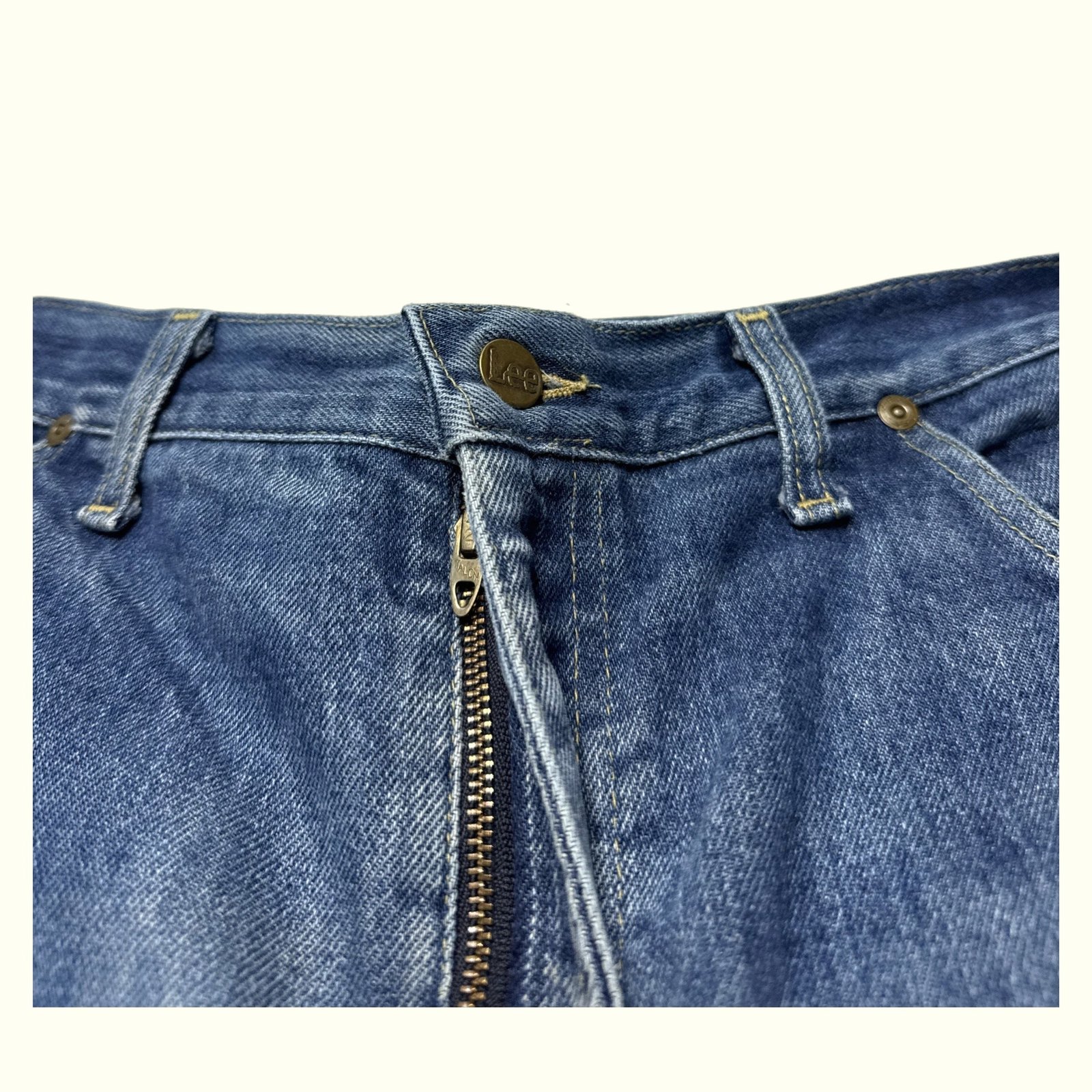 Lee Jean Regular Homme 1980s Vintage – W35