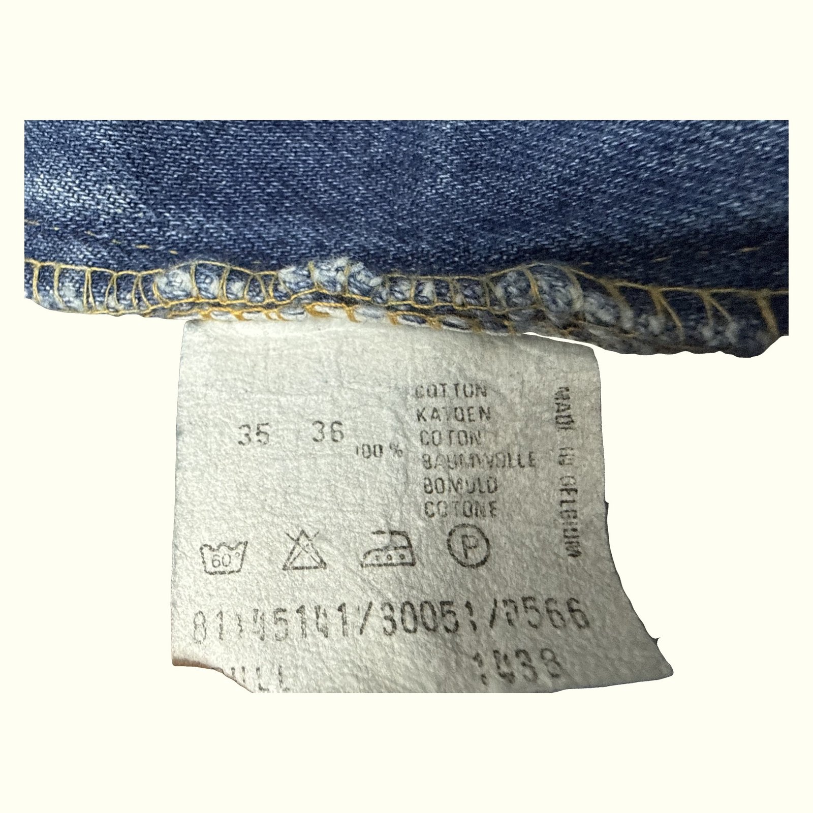 Lee Jean Regular Homme 1980s Vintage – W35