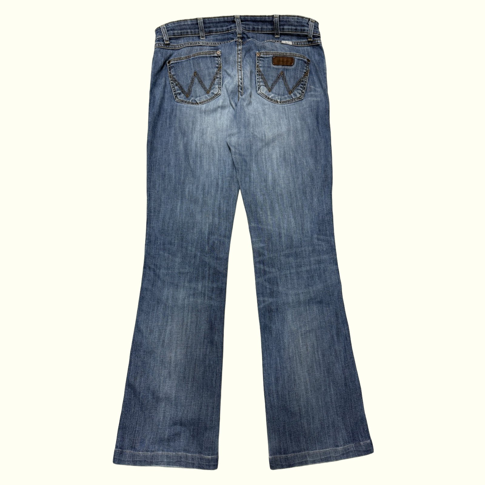 Wrangler Jean Évasé Femme 2000s Western – W32