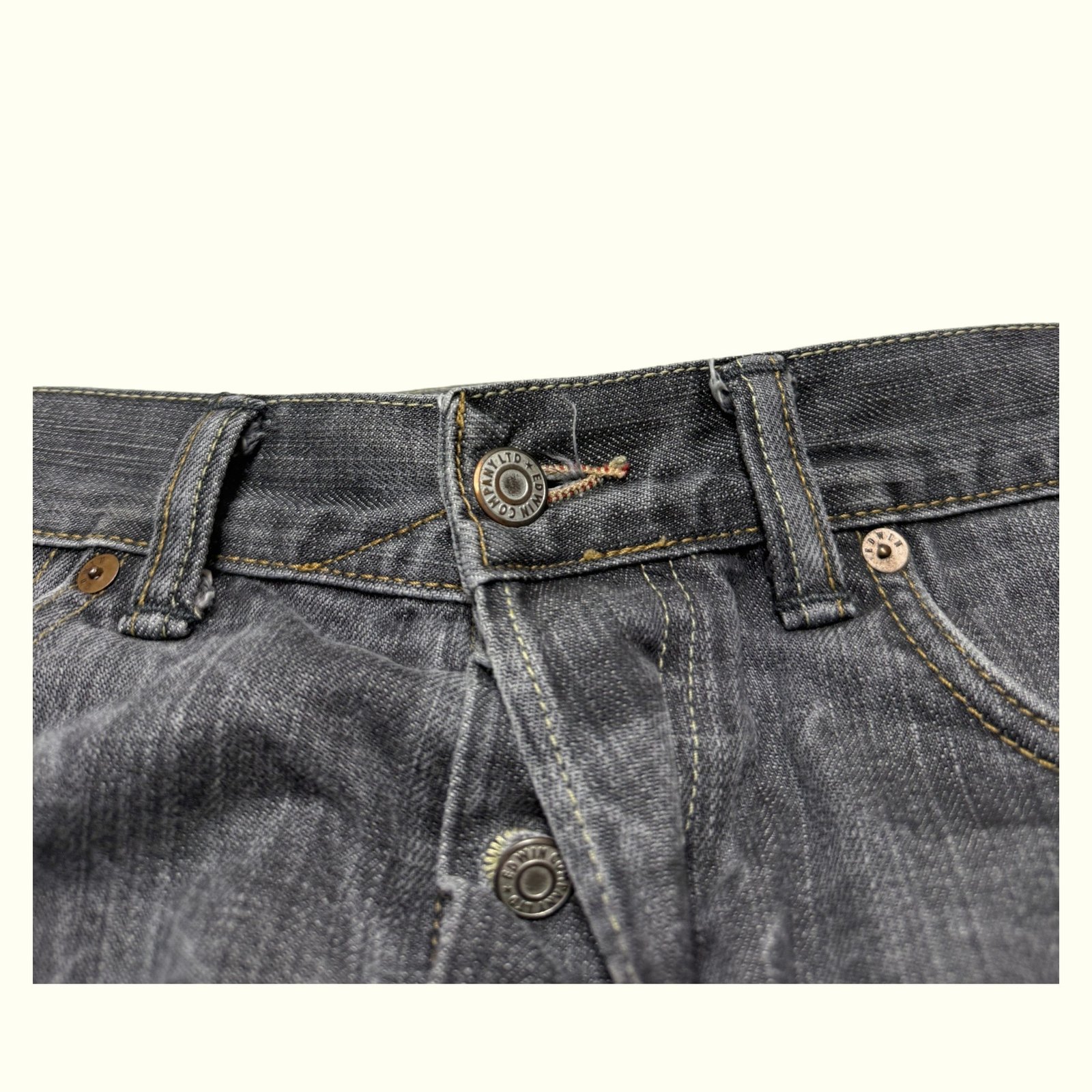 Edwin Jean Slim Homme 2010s Streetwear japonais – W31