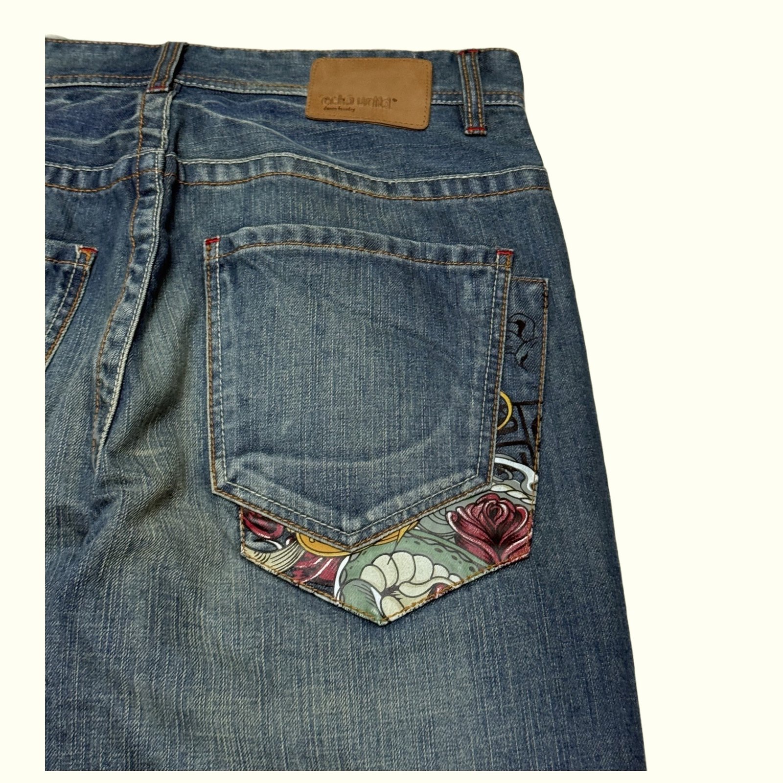 Ecko Unltd. Jean Baggy Homme 2000s Y2K – W31