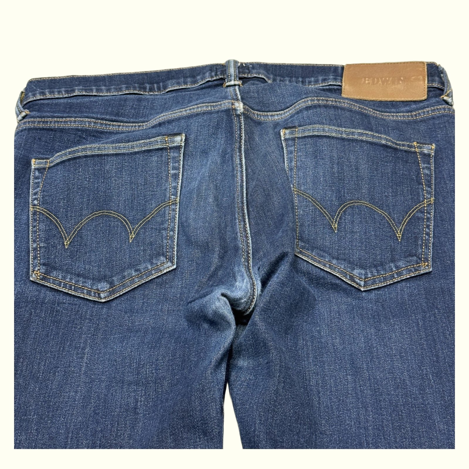 Edwin ED-80 Jean Slim Homme Streetwear japonais – W33