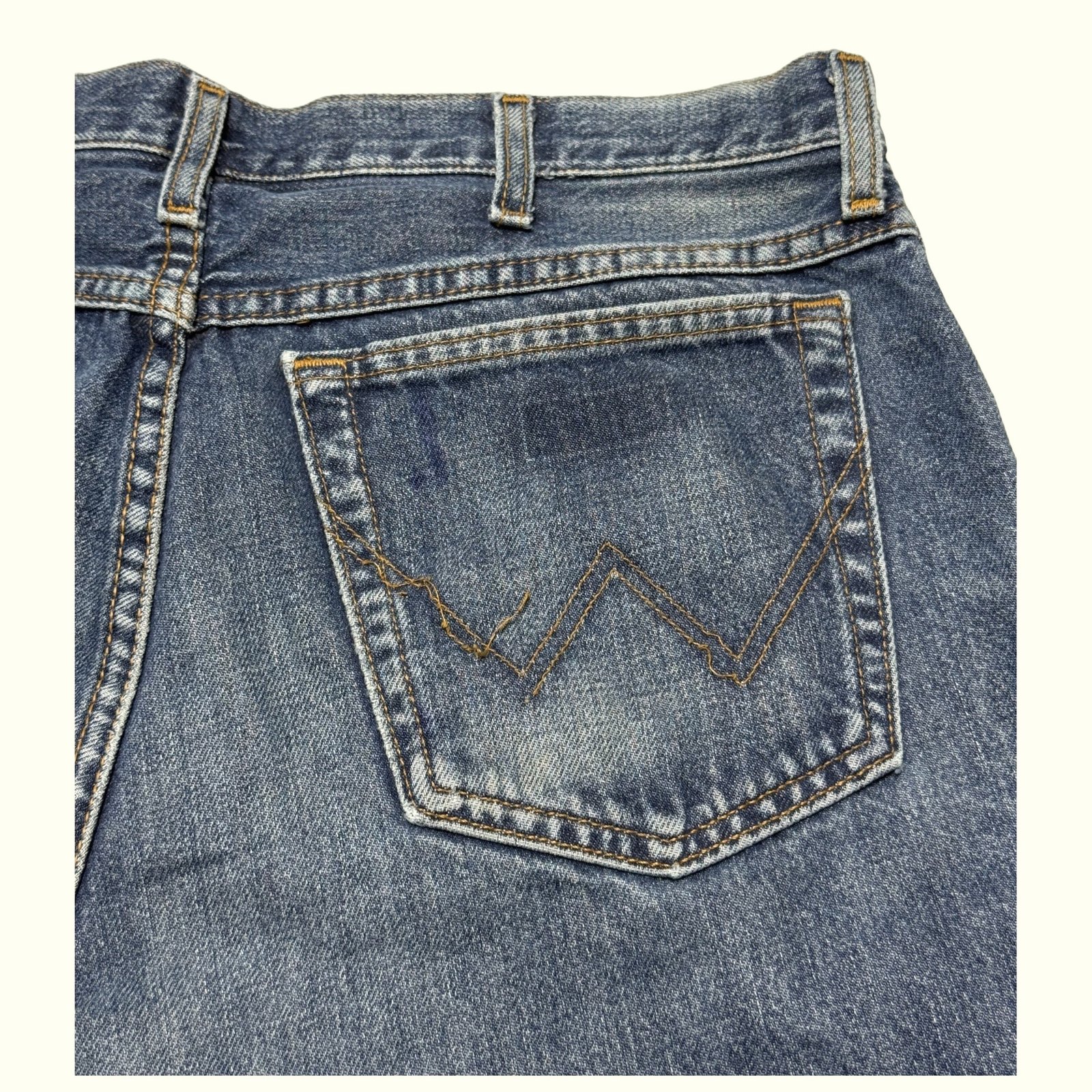 Wrangler Jean Regular Homme 1990s Western – W33