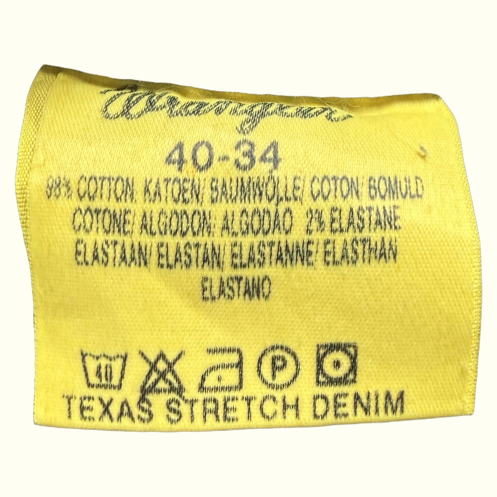 Wrangler Jean Regular Homme 2000s Western – W40