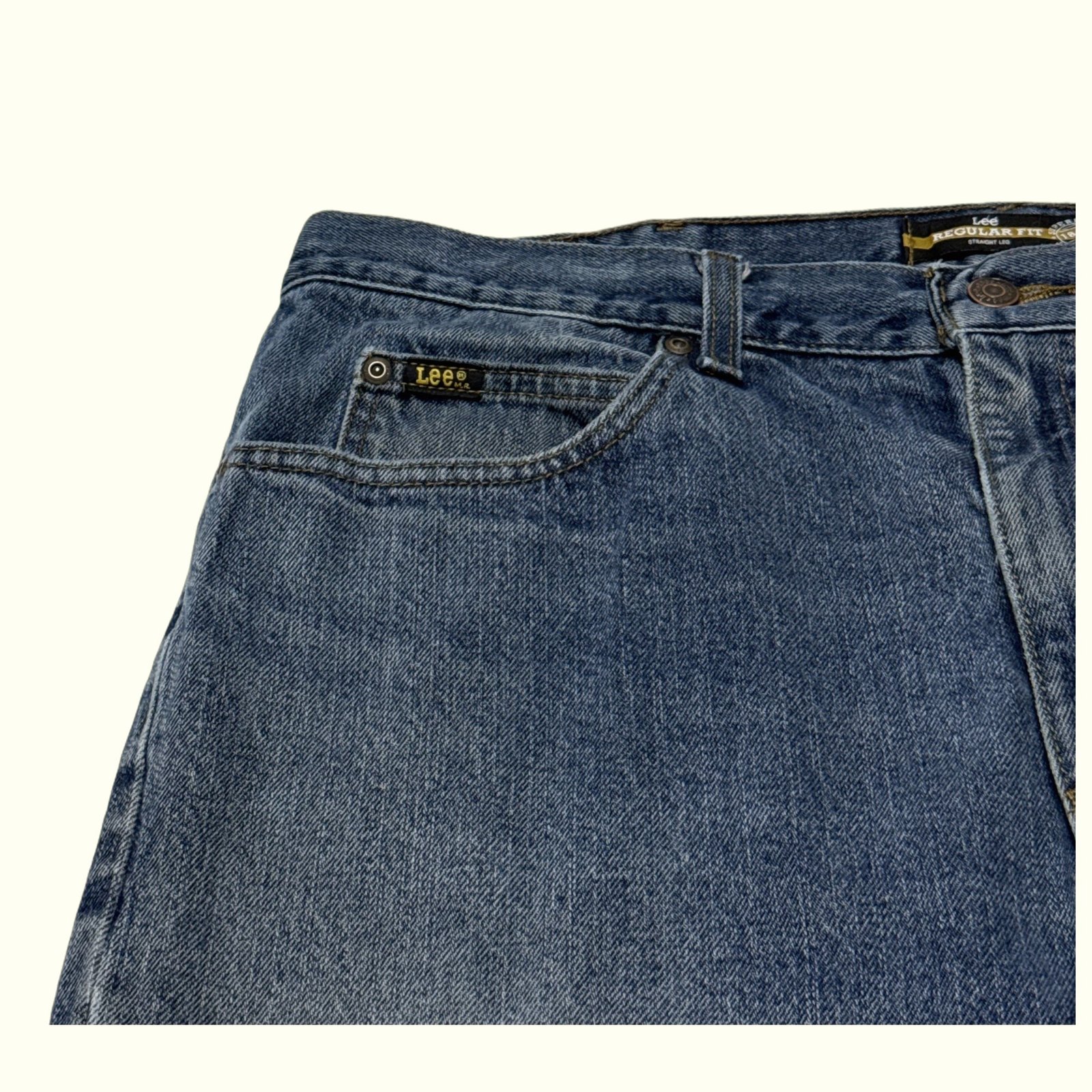Lee Jean Regular Homme 2000s Workwear – W38