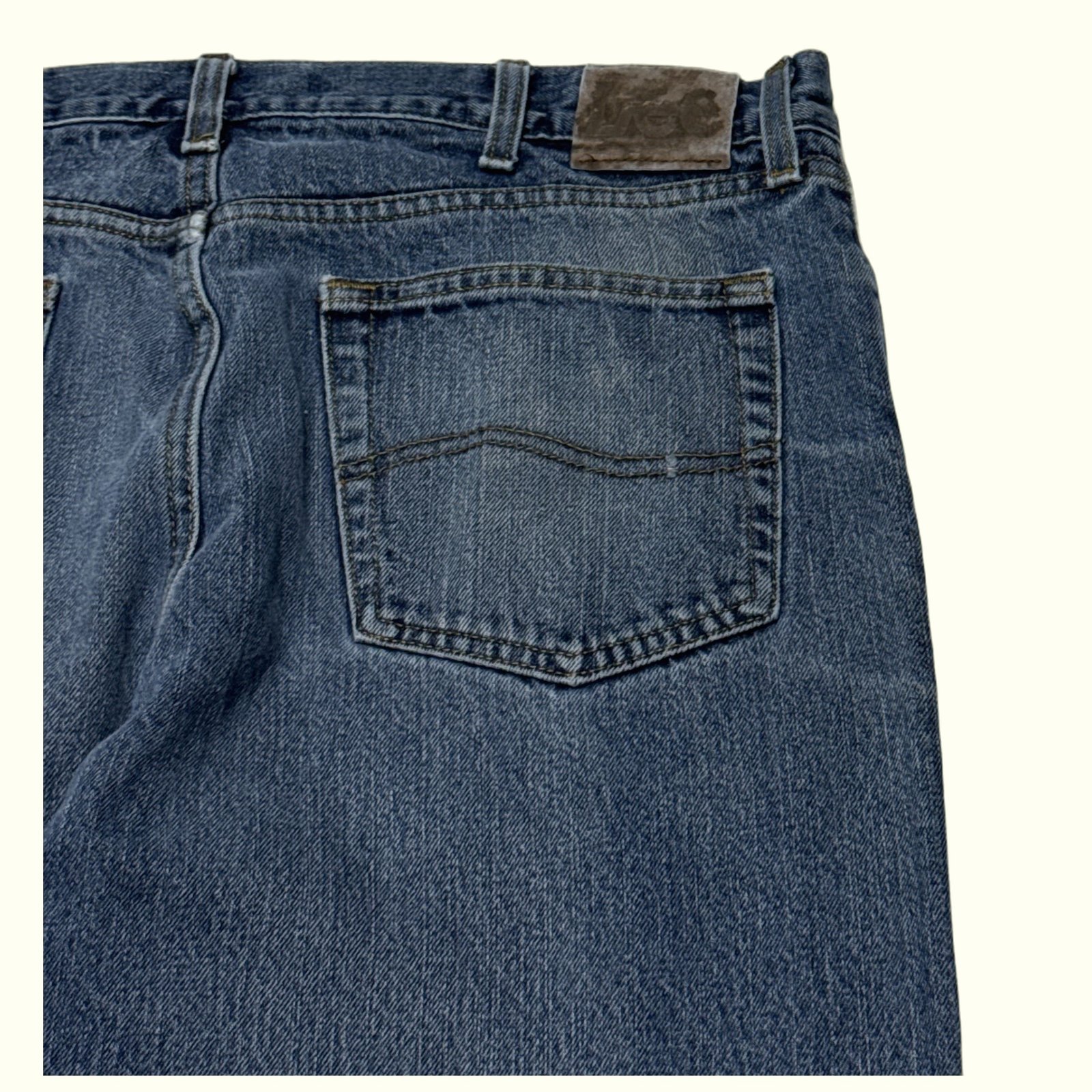 Lee Jean Regular Homme 2000s Workwear – W38