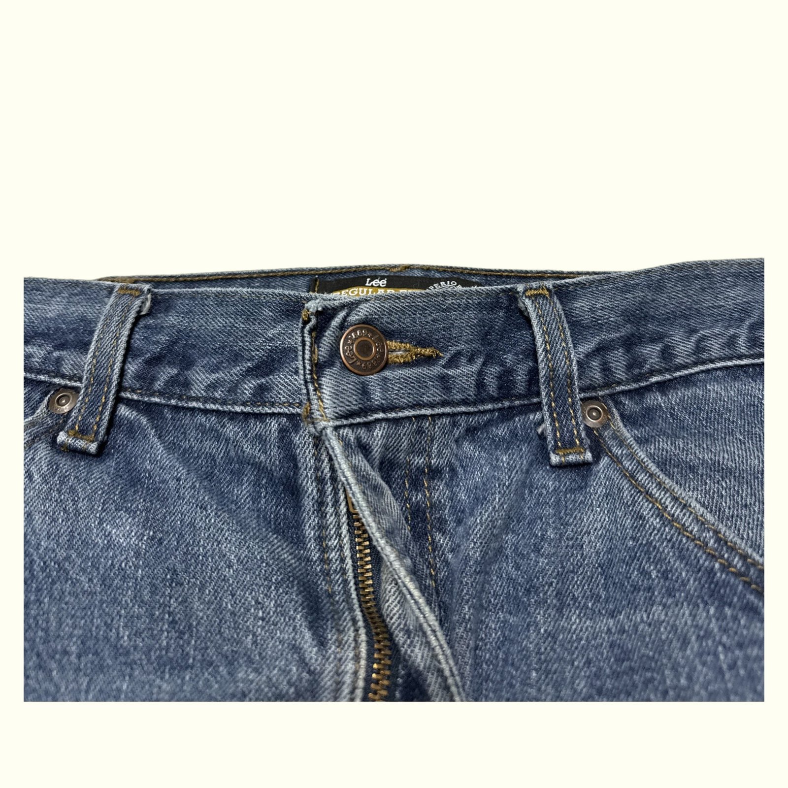 Lee Jean Regular Homme 2000s Workwear – W38