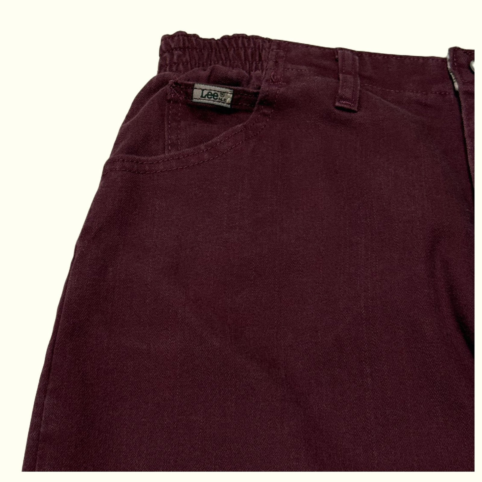 Lee Pantalon Regular Femme 1990s Vintage – W33
