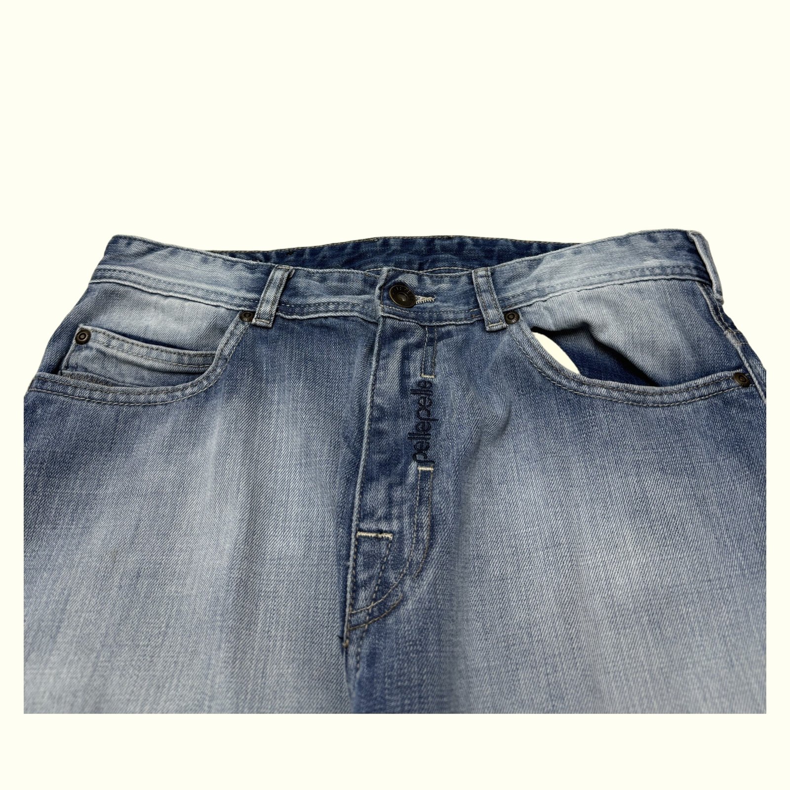 Pelle Pelle Jean Baggy Homme 2000s Streetwear – W30