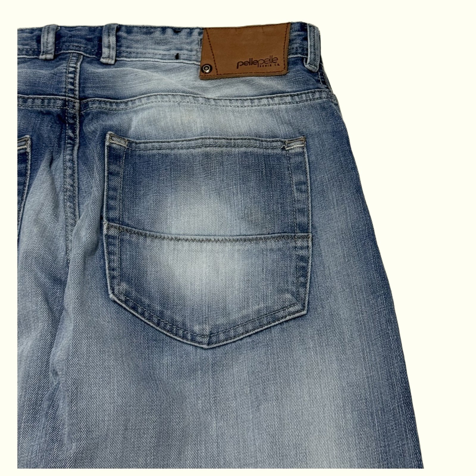 Pelle Pelle Jean Baggy Homme 2000s Streetwear – W30