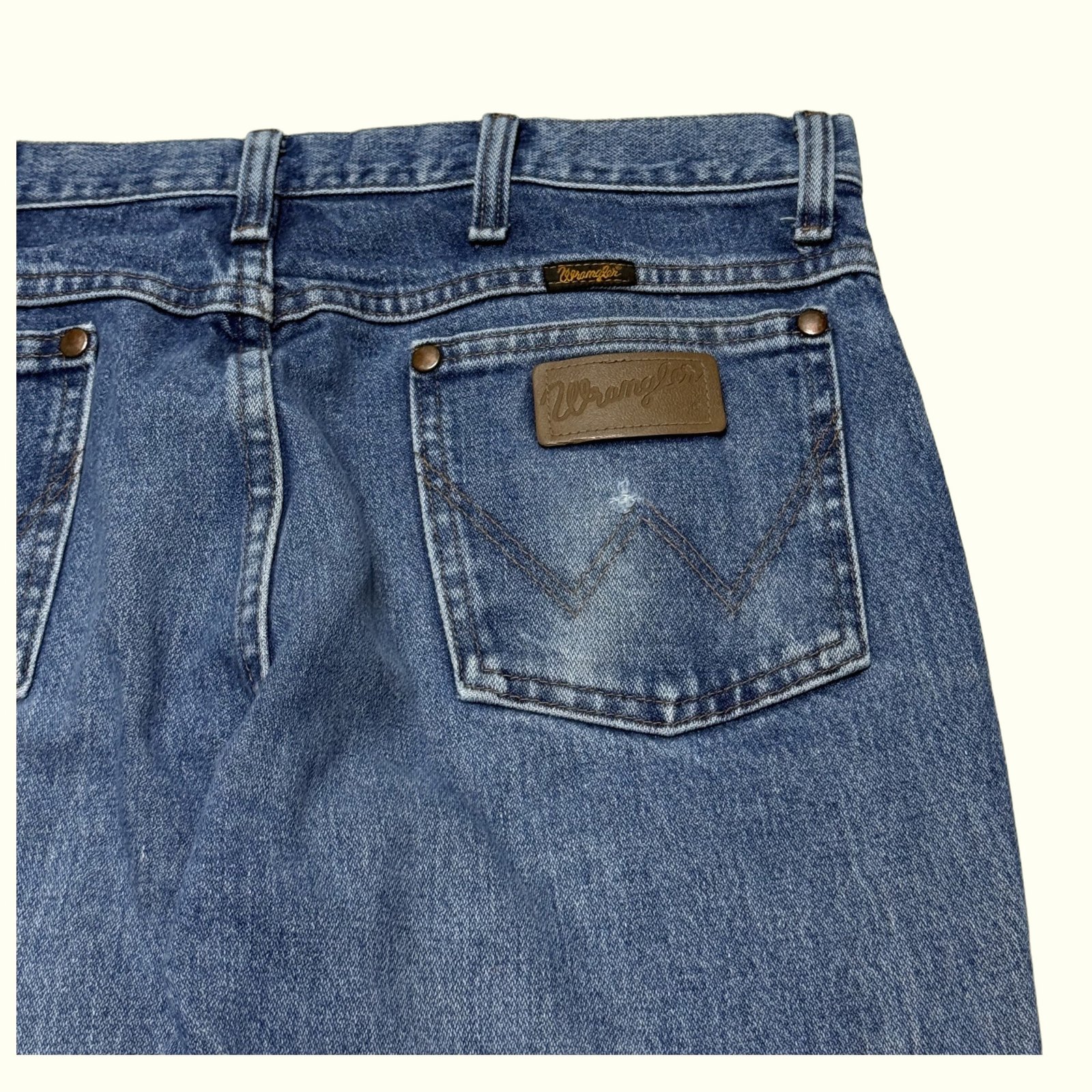 Wrangler Jean Regular Homme 1990s Western – W33