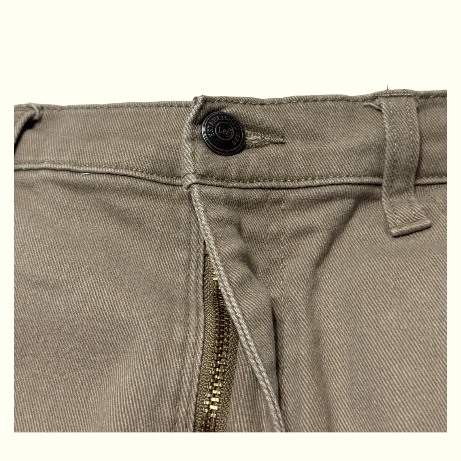 Lee Pantalon Relaxed Femme Khaki coded – W30
