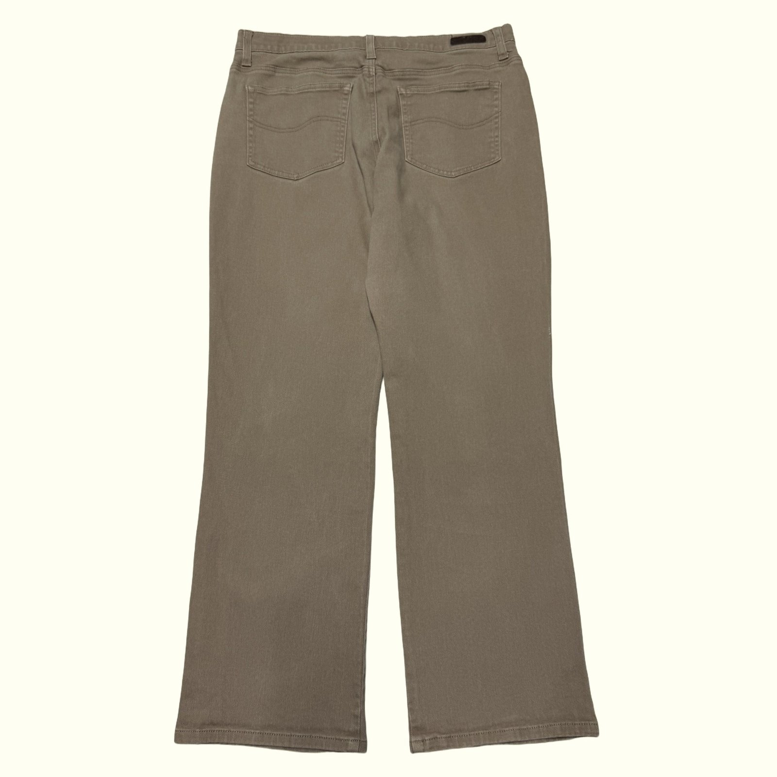 Lee Pantalon Relaxed Femme 2000s Khaki coded – W33