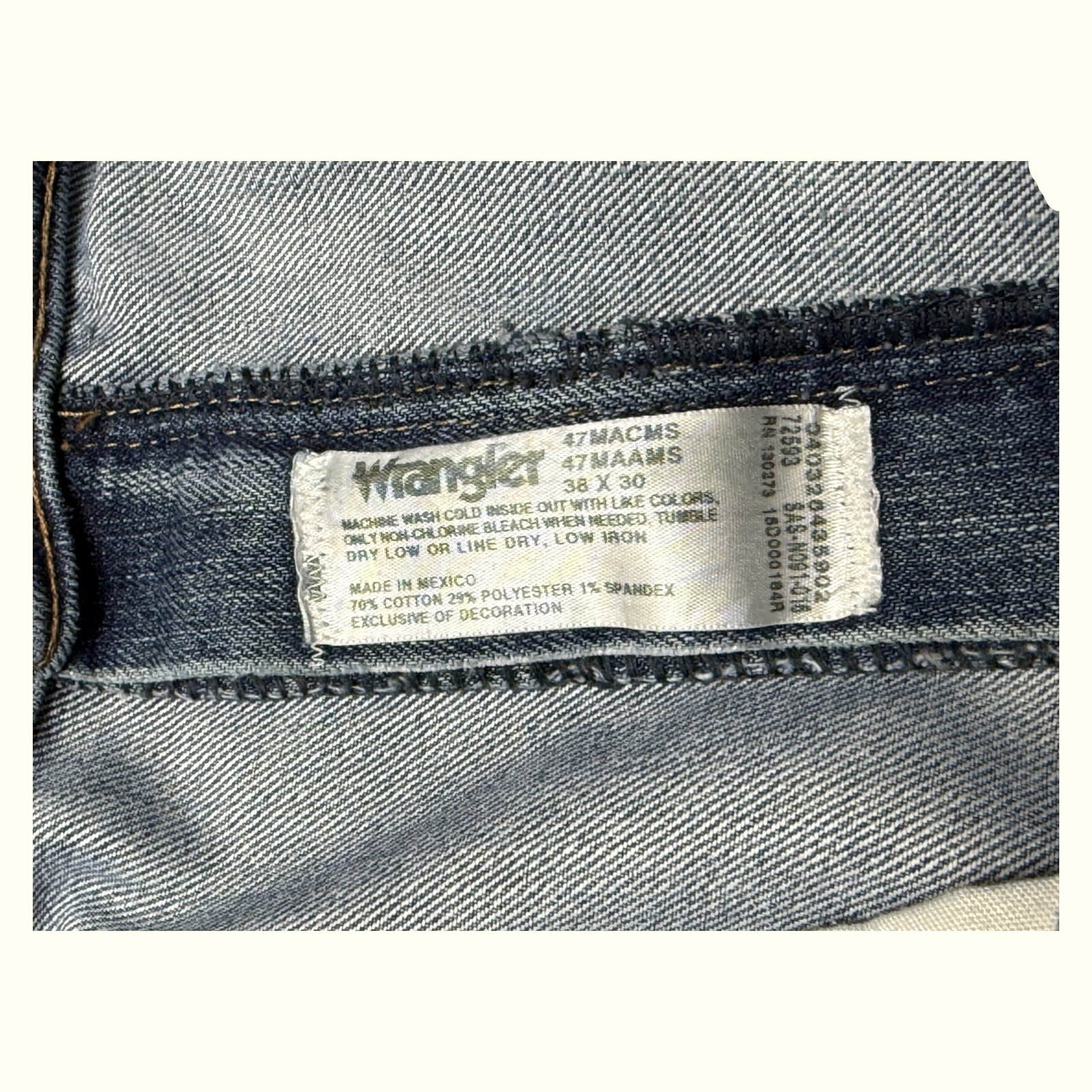 Wrangler Jean Regular Homme Western – W38