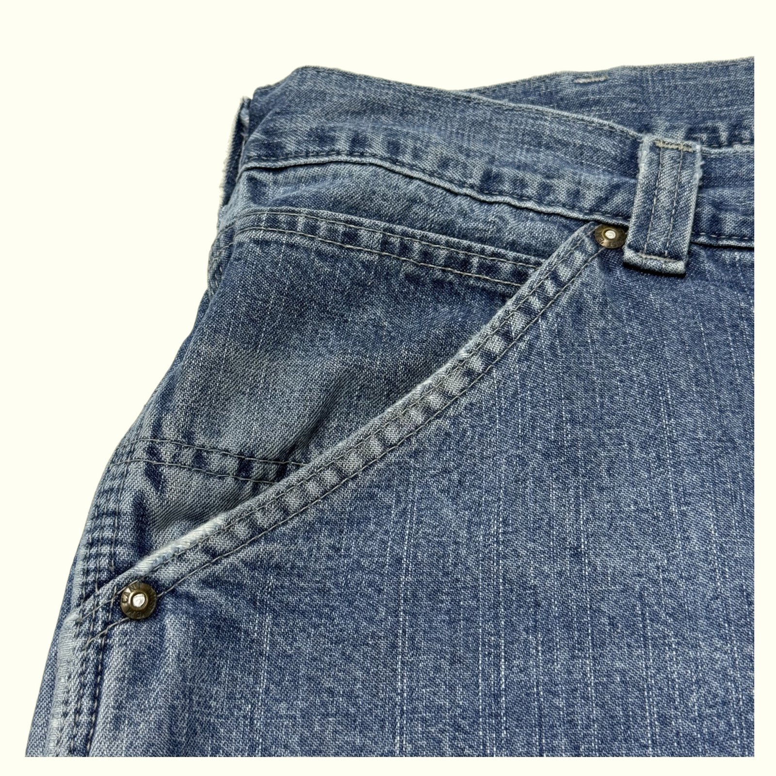 Lee Jean Large Homme 1990s Workwear – W37