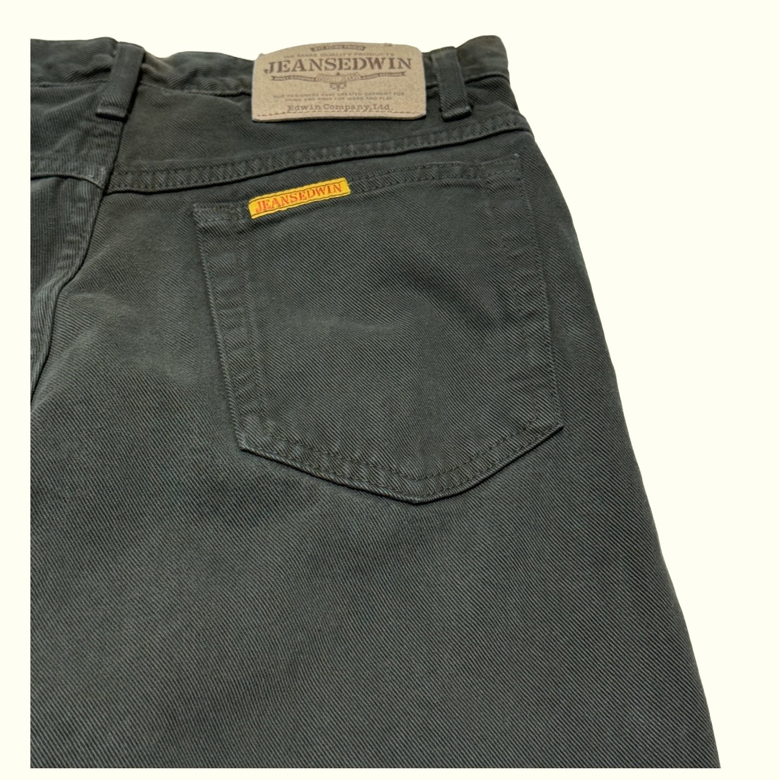 Edwin NEWTON SLIM 8007 Jean Relaxed Homme 1990s Streetwear japonais – W30