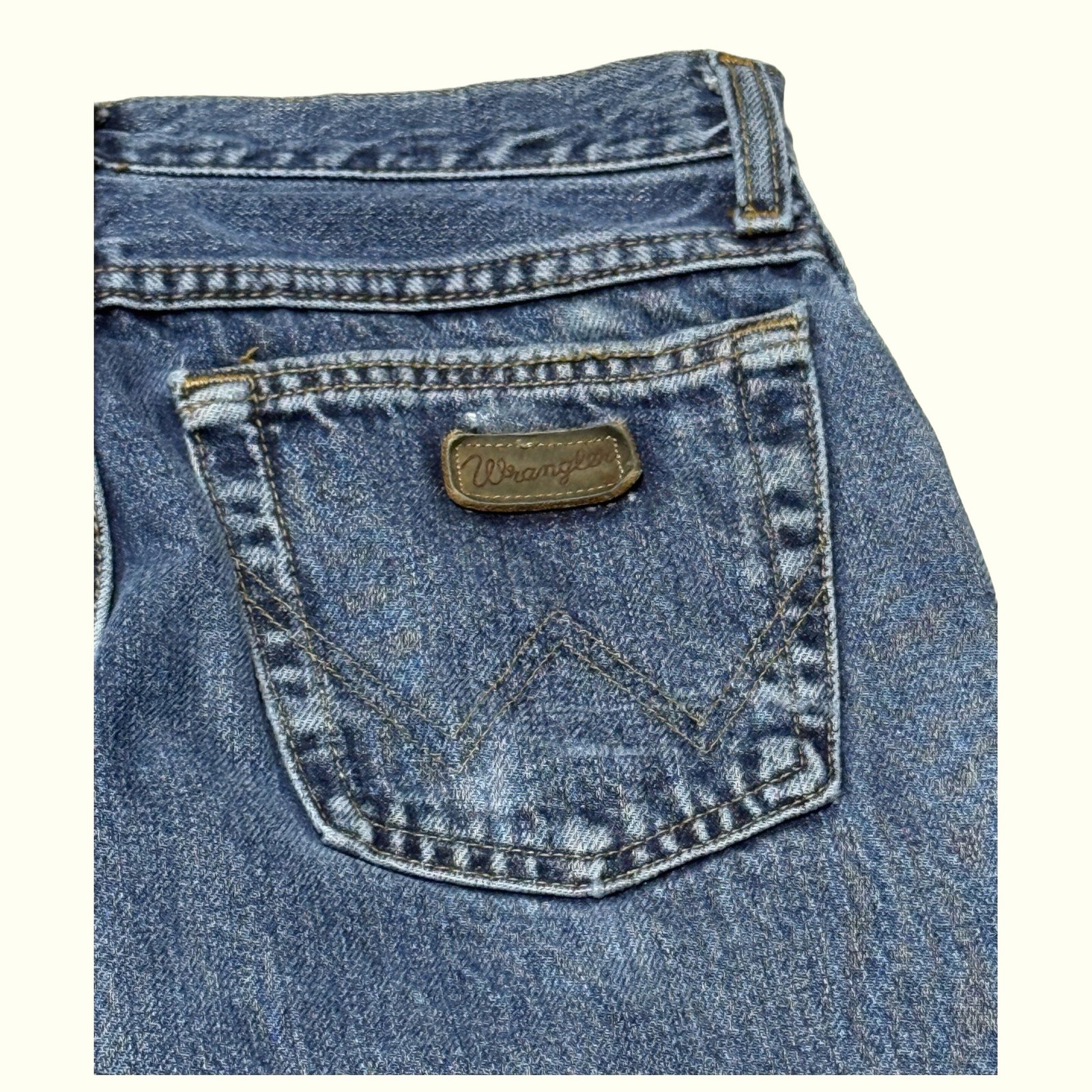 Wrangler Jean Regular Femme 1990s Western – W25