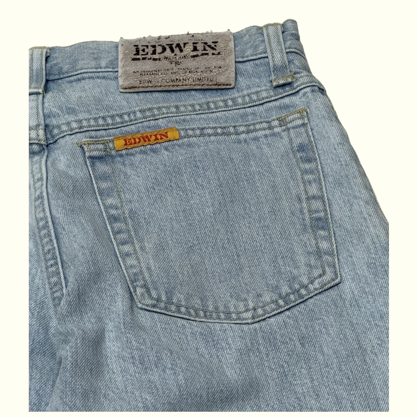 Edwin Jean Slim Homme 1990s Vintage – W29
