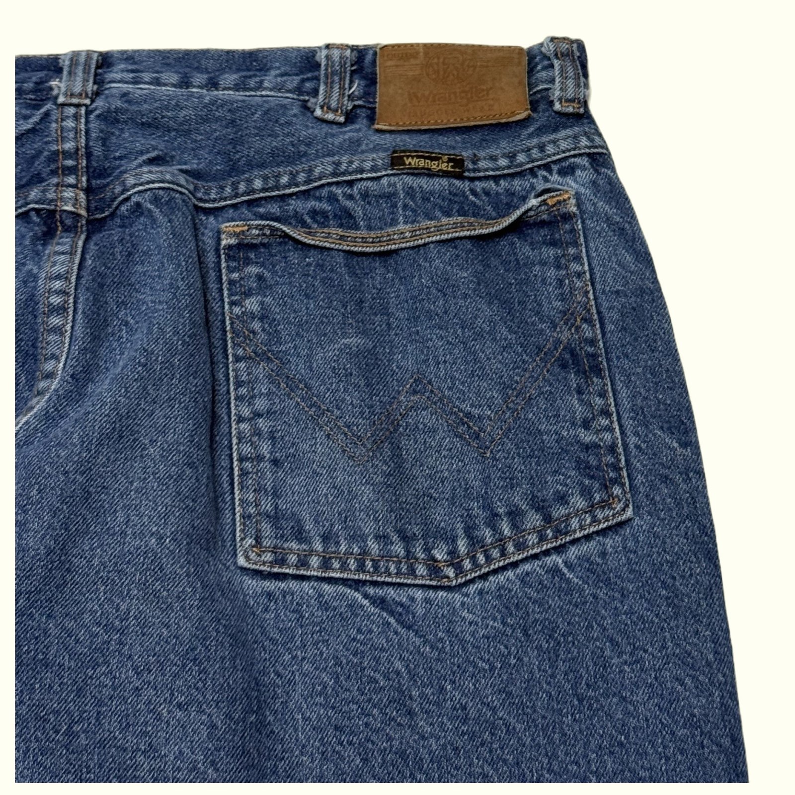 Wrangler Jean Regular Homme 1990s Western – W38