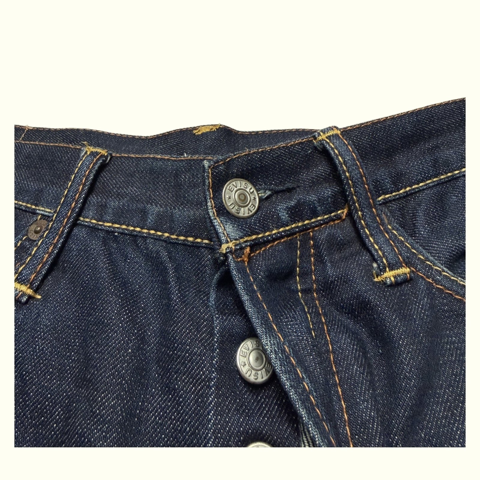 Evisu Jean Regular Homme 2000s Streetwear japonais – W36