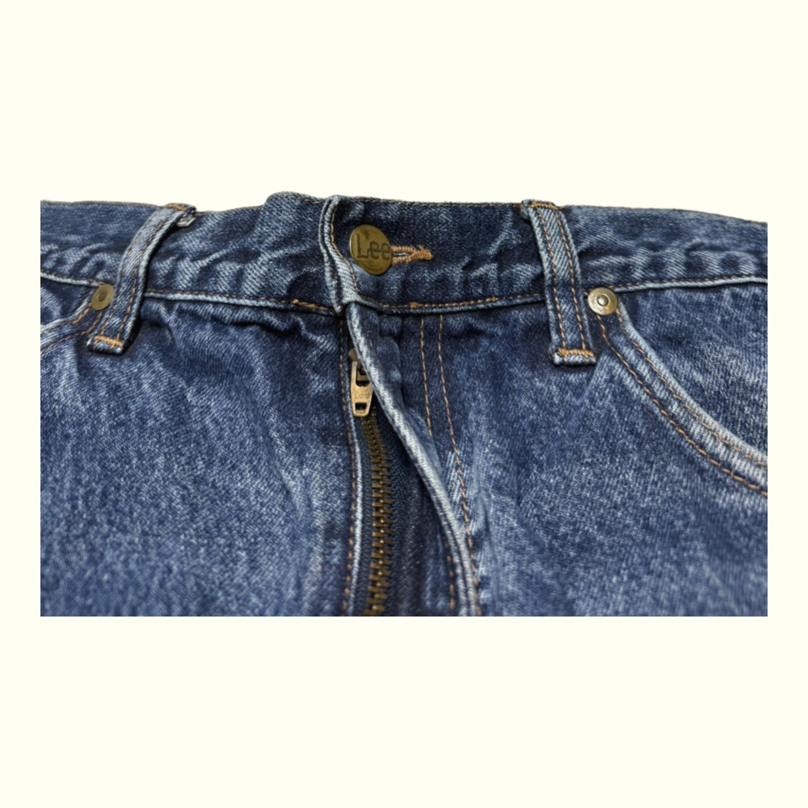 Lee Jean Regular Homme 1990s Vintage – W34