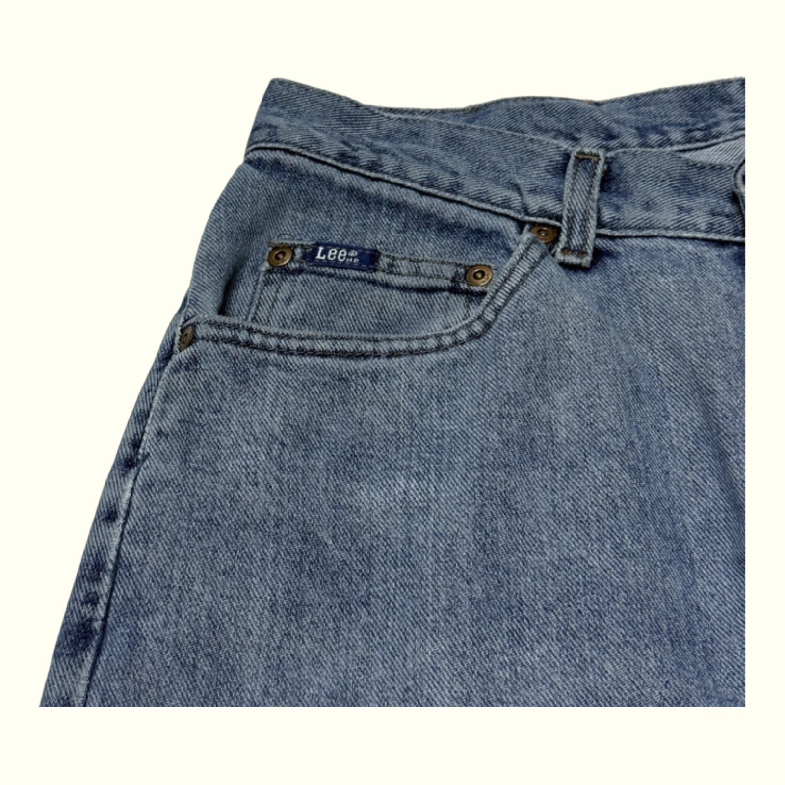 Lee Vaqueros Regular Mujer 1990s Vintage – W30