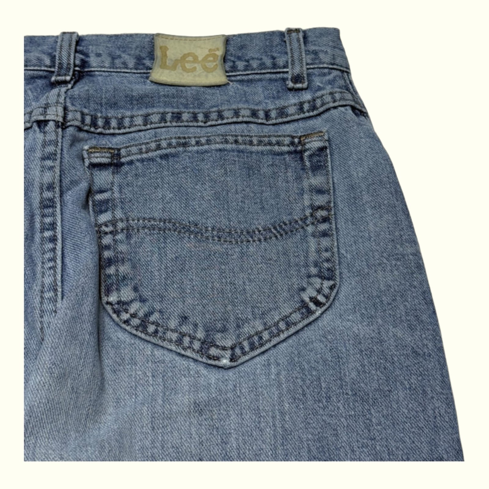 Lee Vaqueros Regular Mujer 1990s Vintage – W30