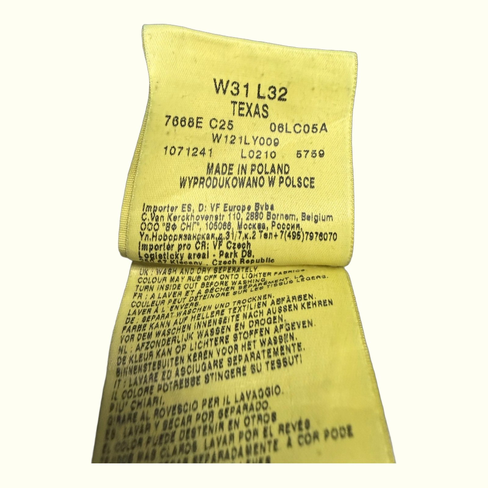 Wrangler Jean Regular Homme 2000s Western – W31