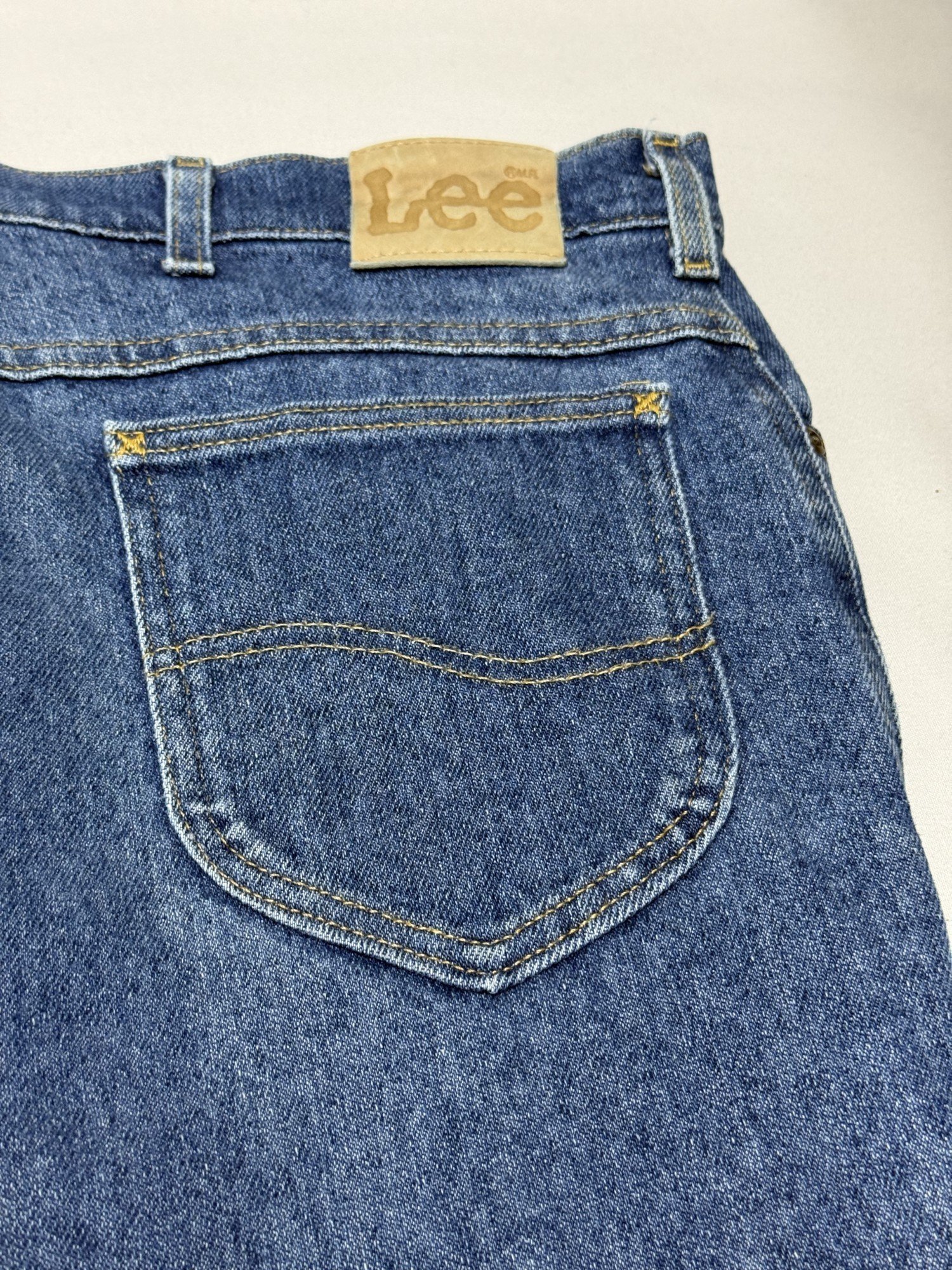 Lee Jean Regular Homme 1990s Vintage – W50
