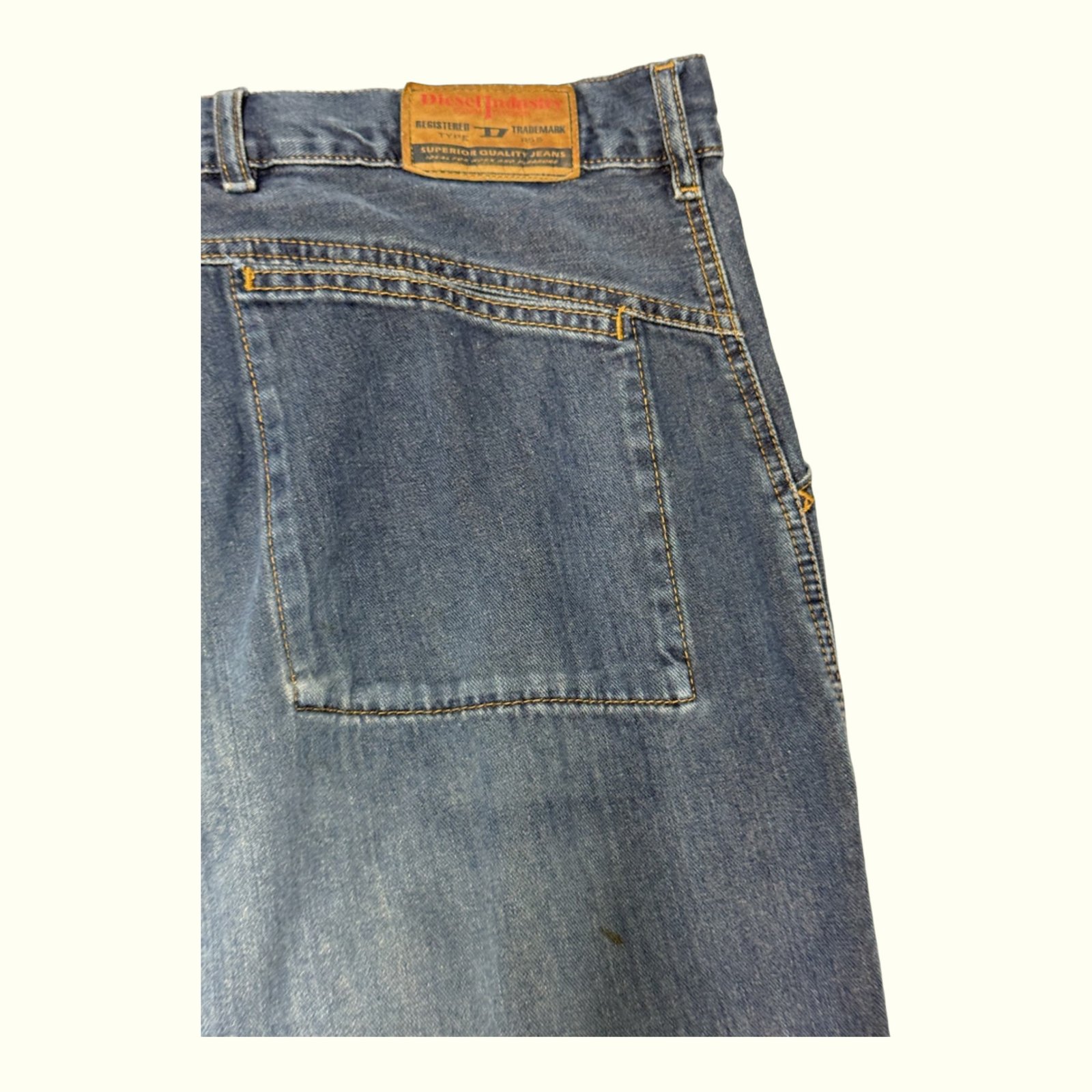 Diesel Jean Baggy Homme 2000s Y2K – W36