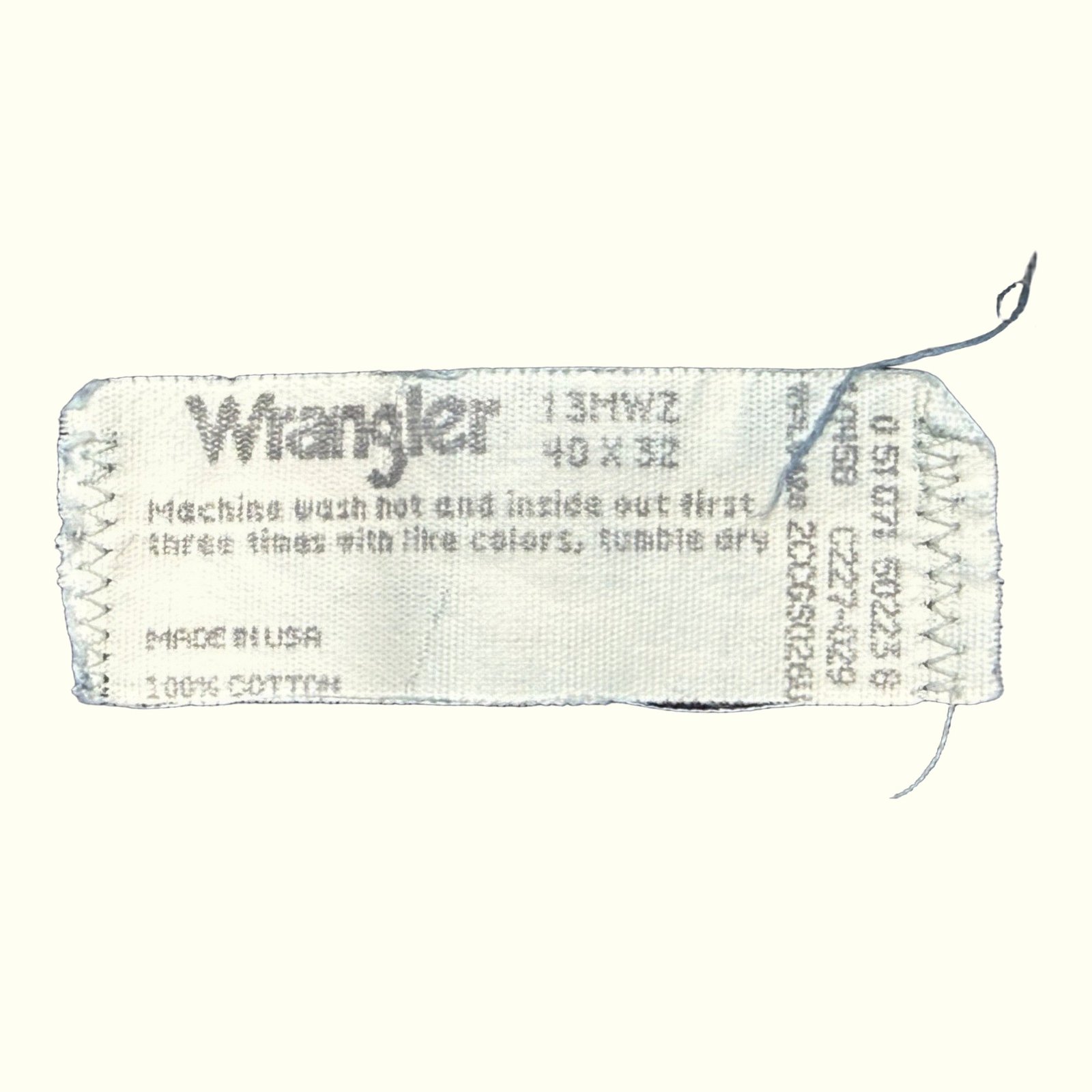 Wrangler Jean Regular Homme 1990s Western – W40