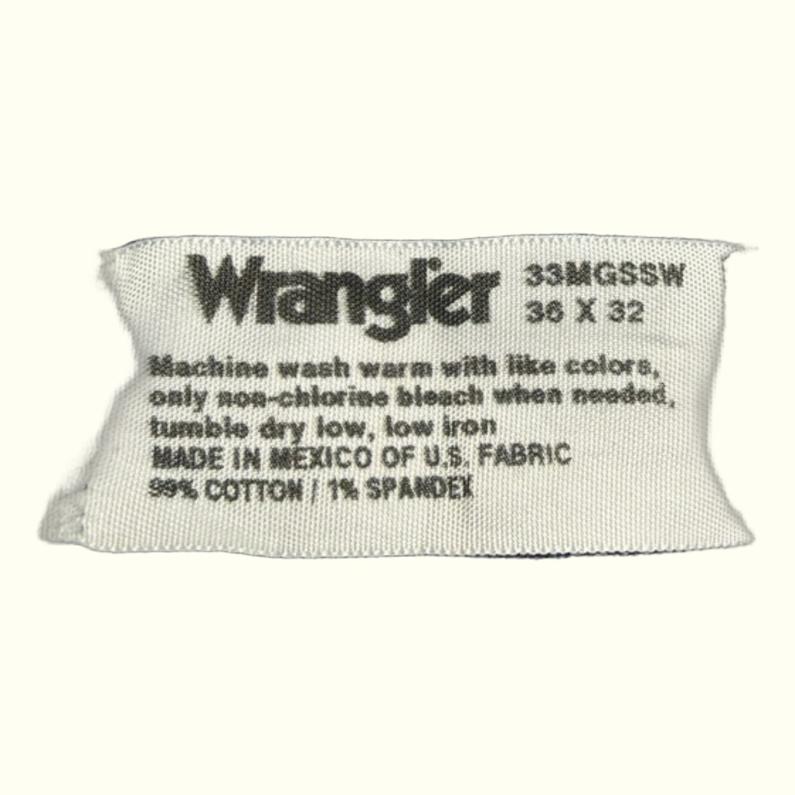 Wrangler Jean Regular Homme 2000s Western – W36