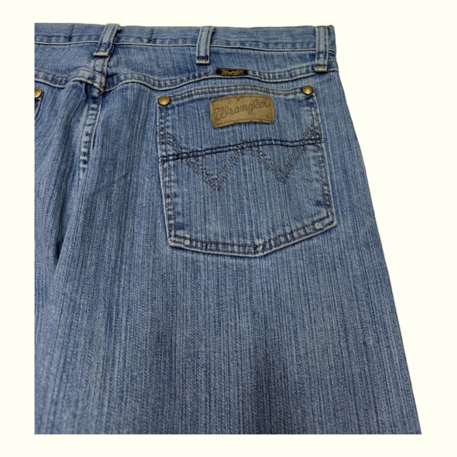 Wrangler Jean Regular Homme 2000s Western – W36