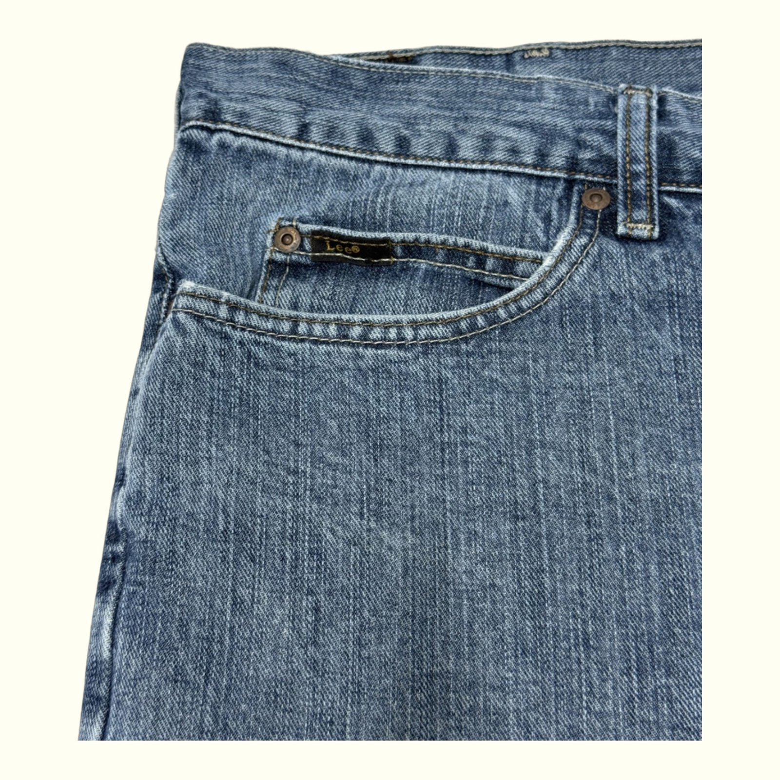 Lee Jean Relaxed Homme 2000s Workwear – W40