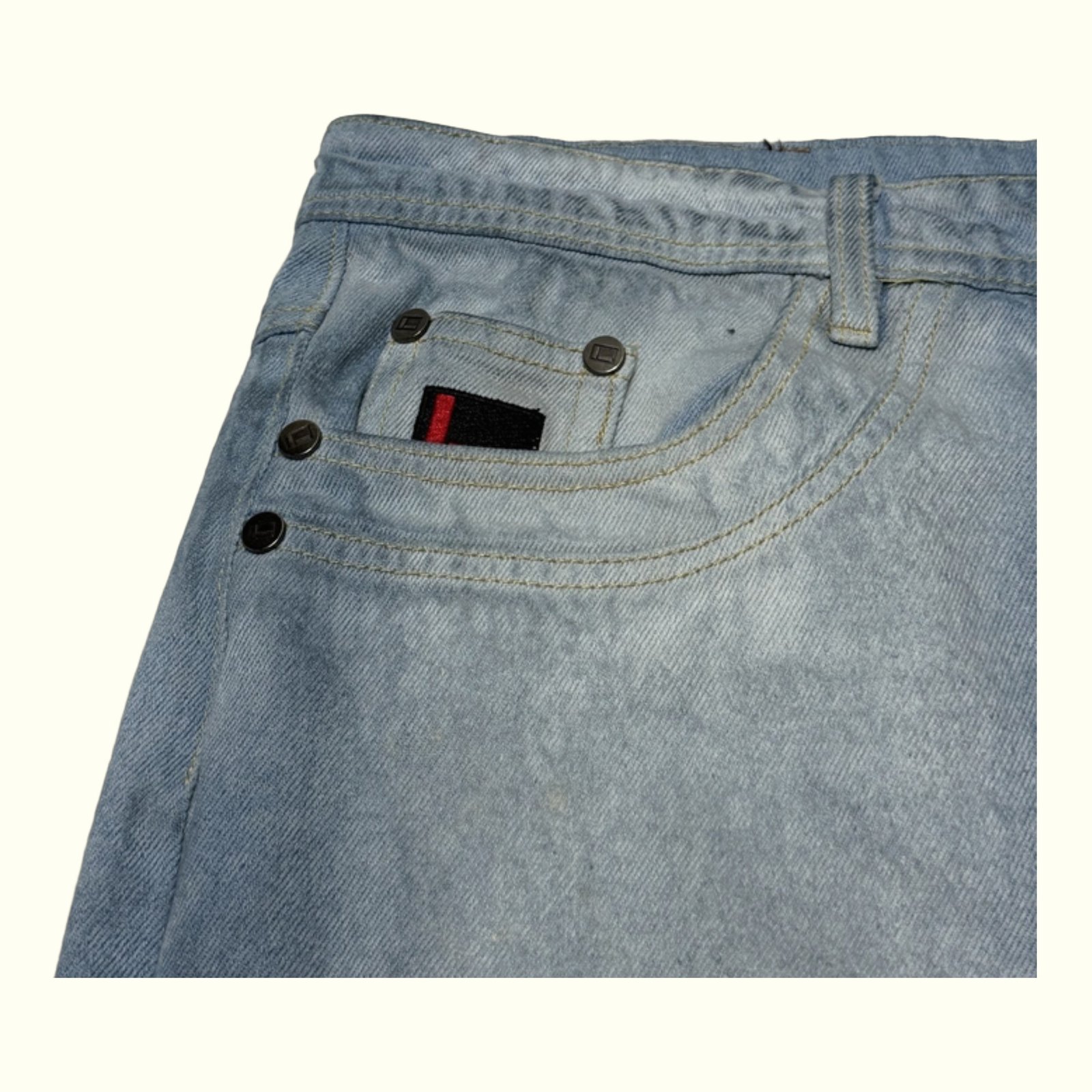 Fubu Jean Baggy Homme 1990s Y2K – W33