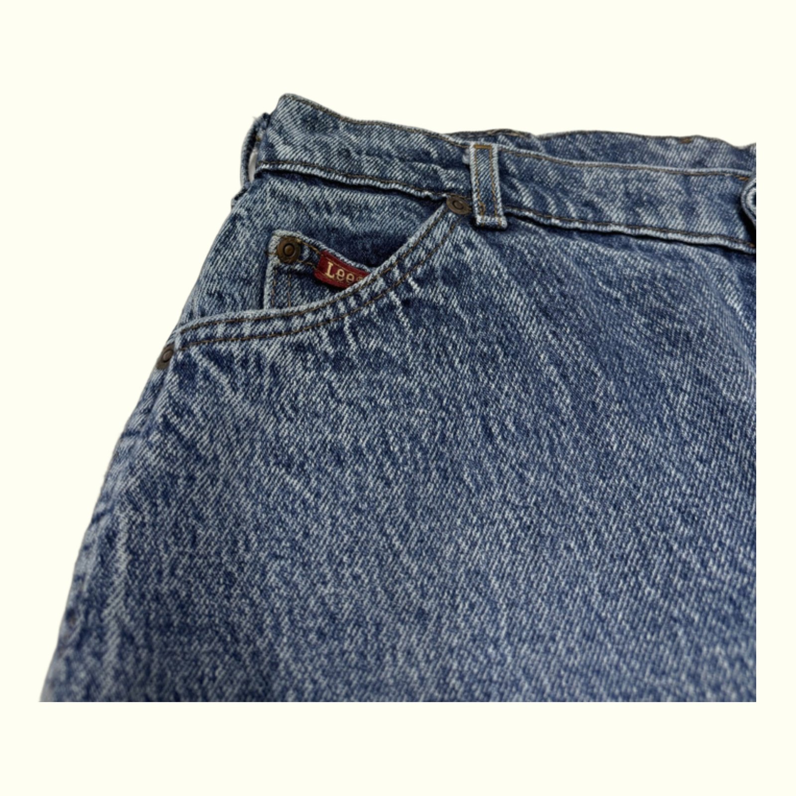 Lee Jean Relaxed Femme 1990s Vintage – W36