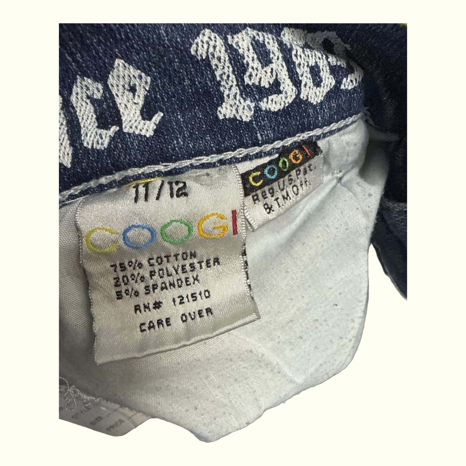 Coogi Jean Regular Femme 2000s Y2K – W29