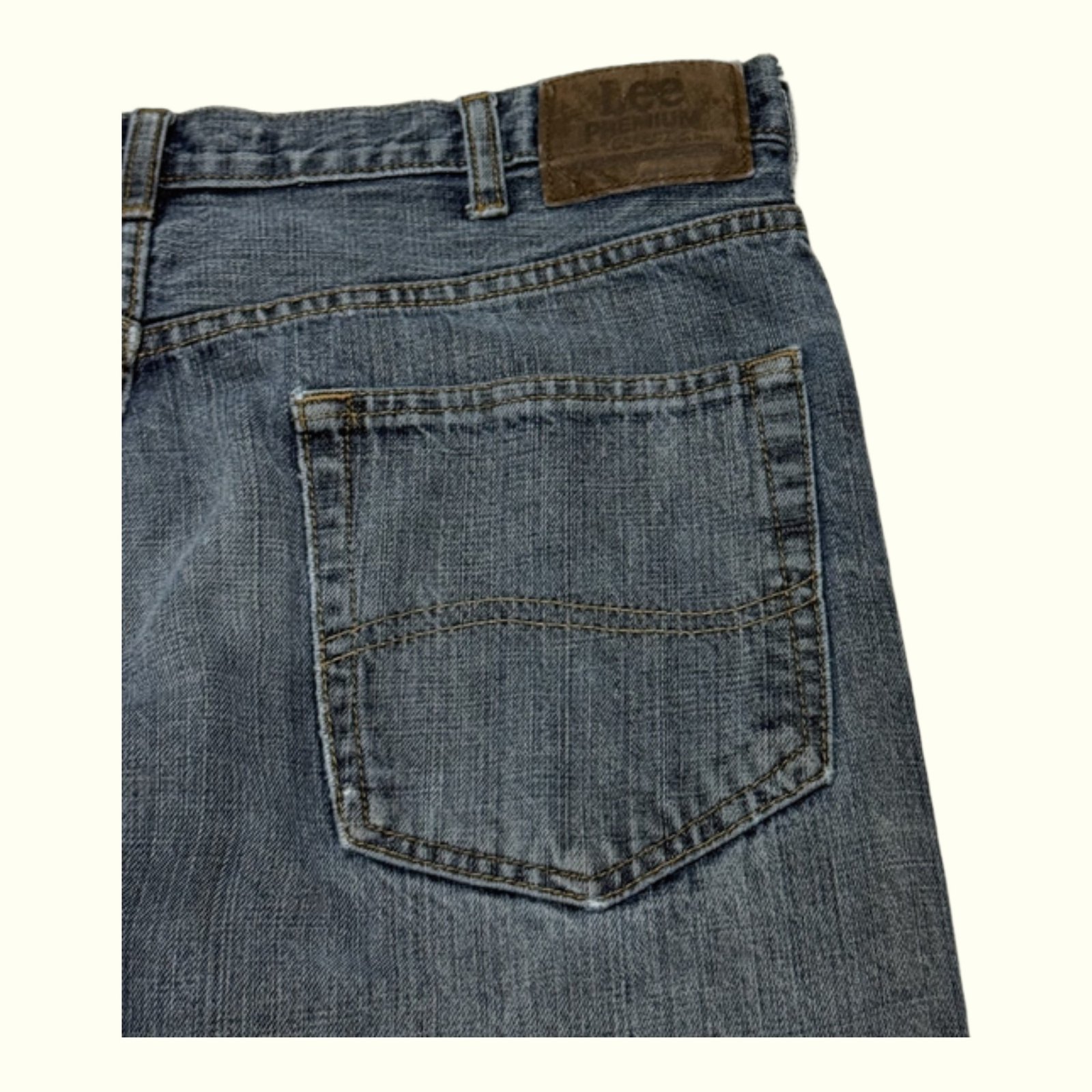 Lee Jean Relaxed Homme 2000s Workwear – W36