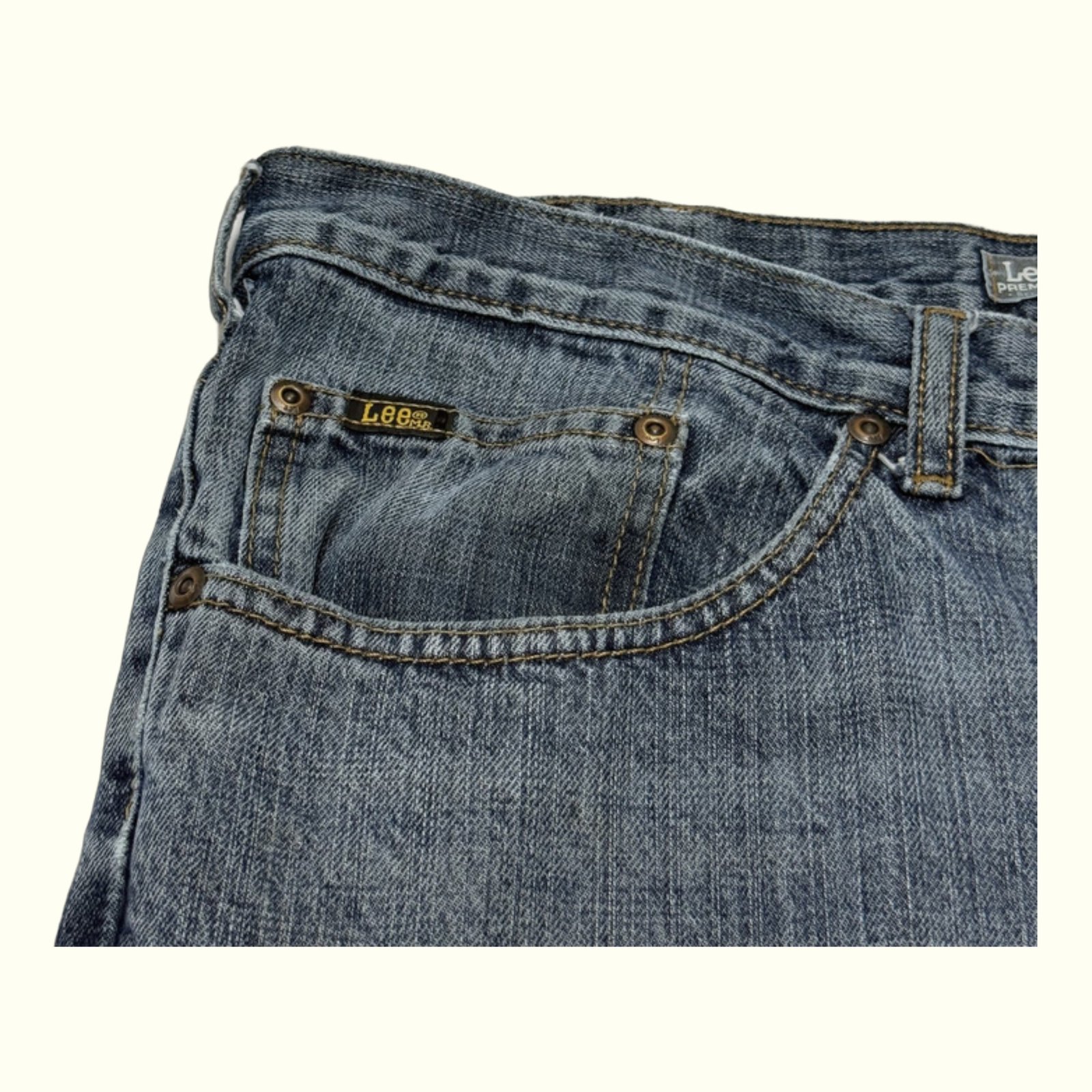 Lee Jean Relaxed Homme 2000s Workwear – W36