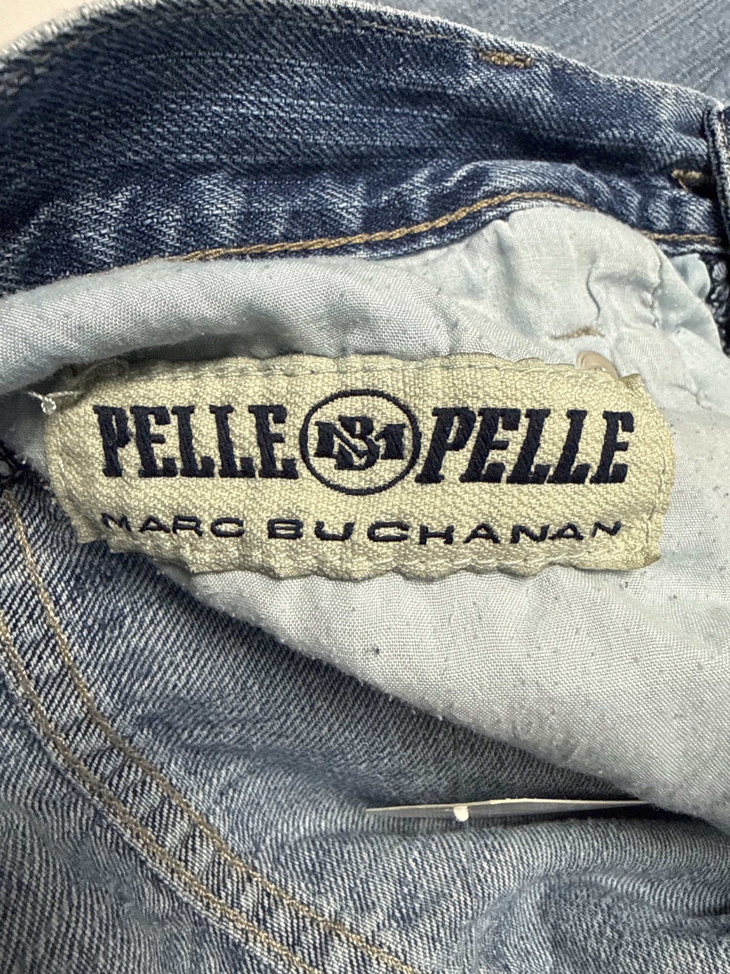 Pelle Pelle Jean Baggy Homme 2000s Streetwear – W42