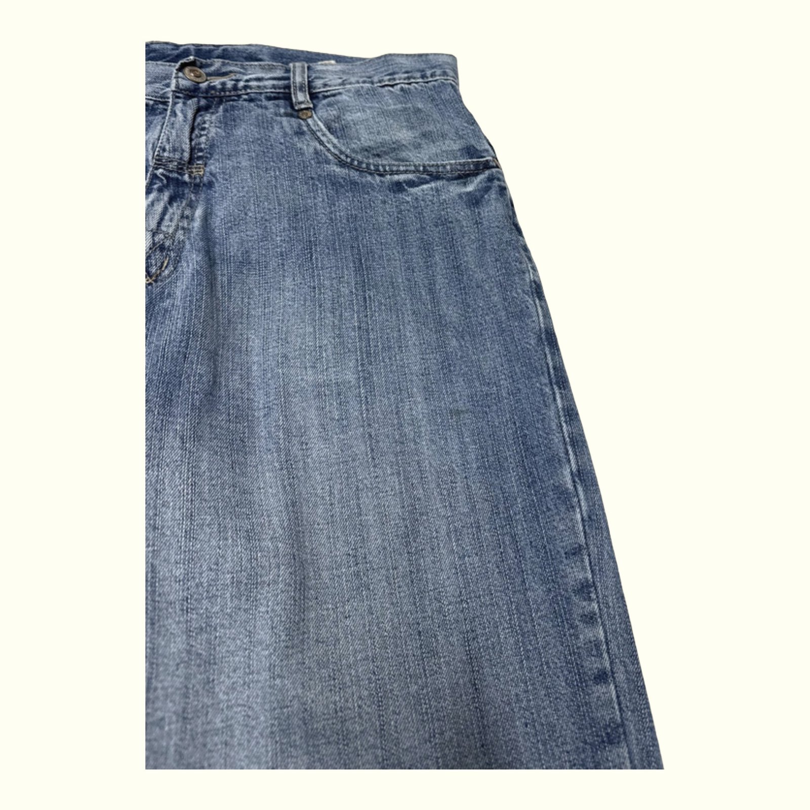 Pelle Pelle Jean Baggy Homme 2000s Streetwear – W42