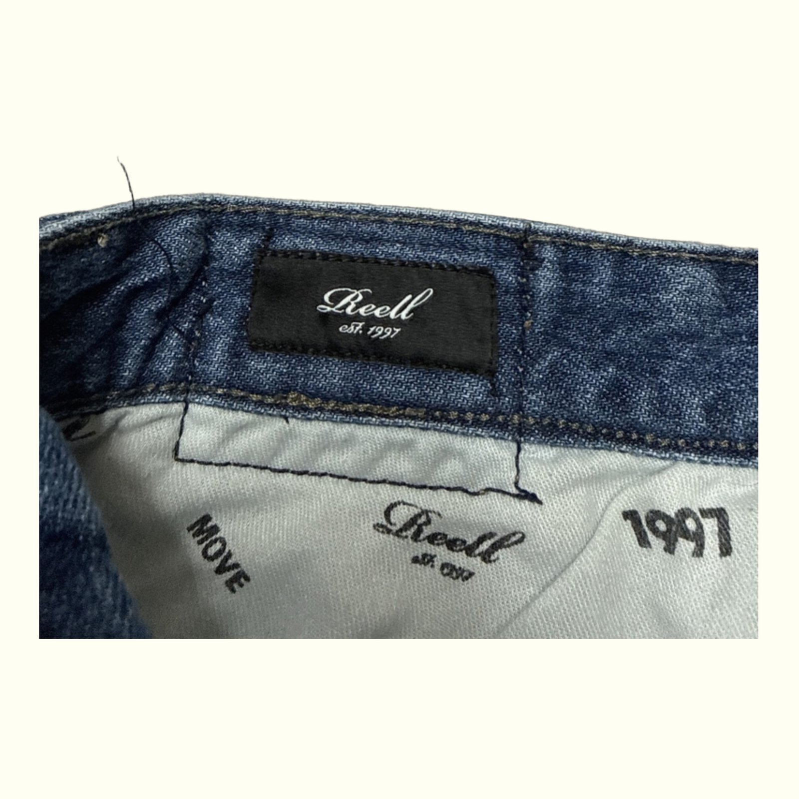 Reell Dark Stone Wash Jean Baggy Homme Skater – W30
