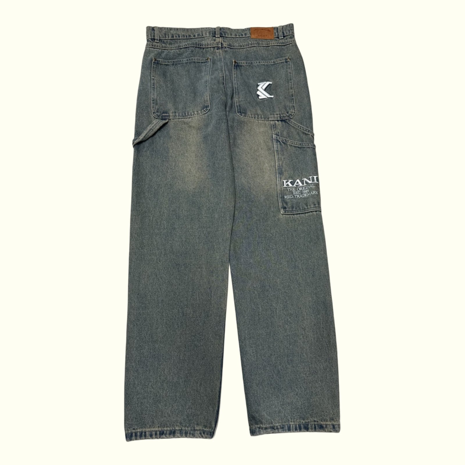 Karl Kani Jean Baggy Homme 2000s Streetwear – W34