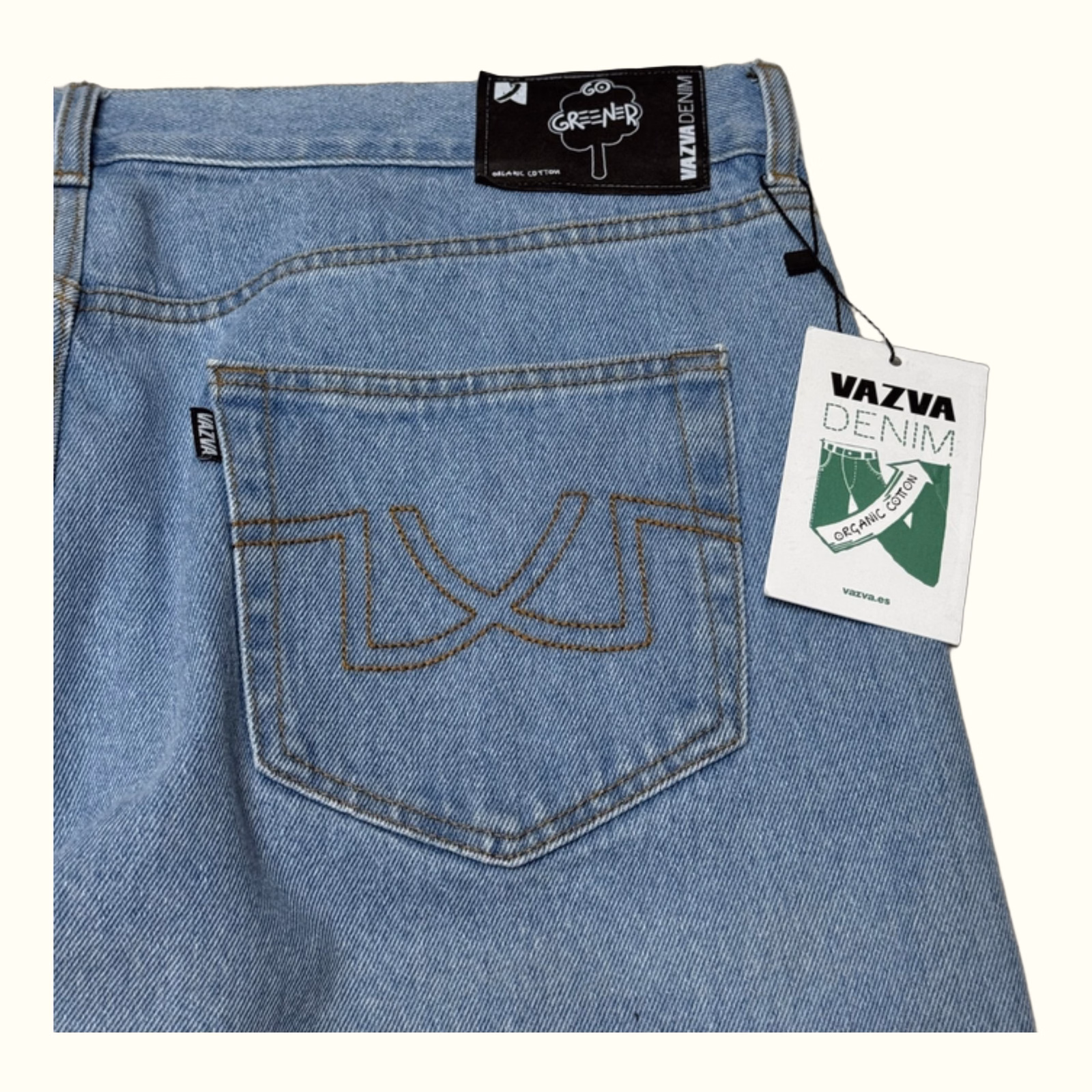 Vazva Jean Regular Homme Skater – W38