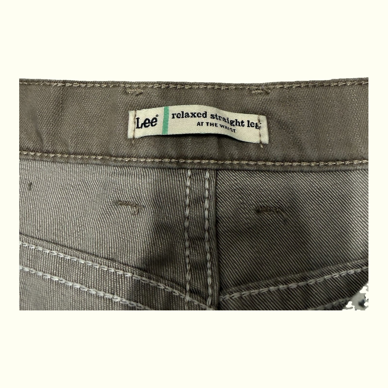 Lee Spodnie Regular Kobiety 2000s Normcore – W37