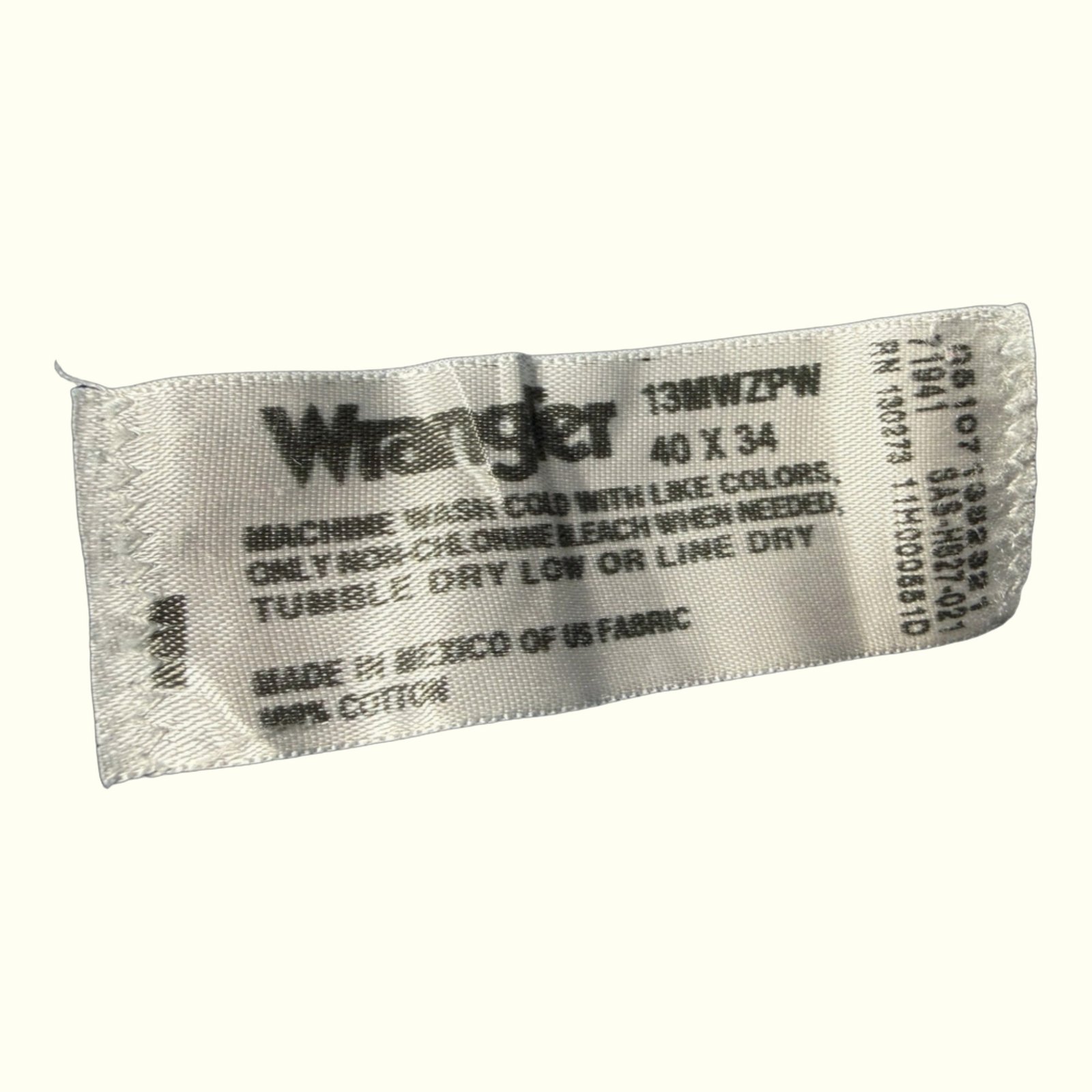 Wrangler Jean Regular Homme 2000s Western – W40