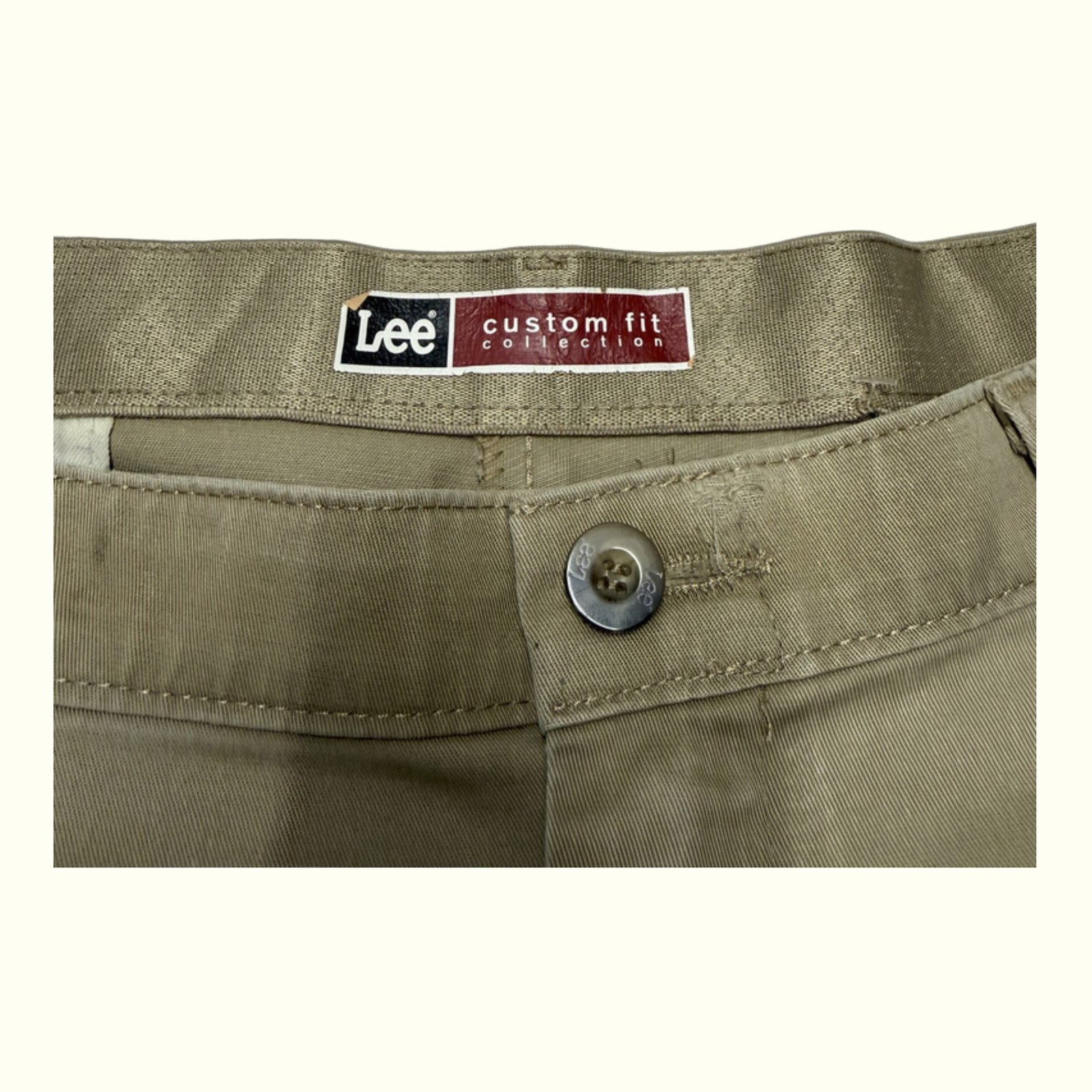 Lee Chino Relaxed Homme Khaki coded – W40