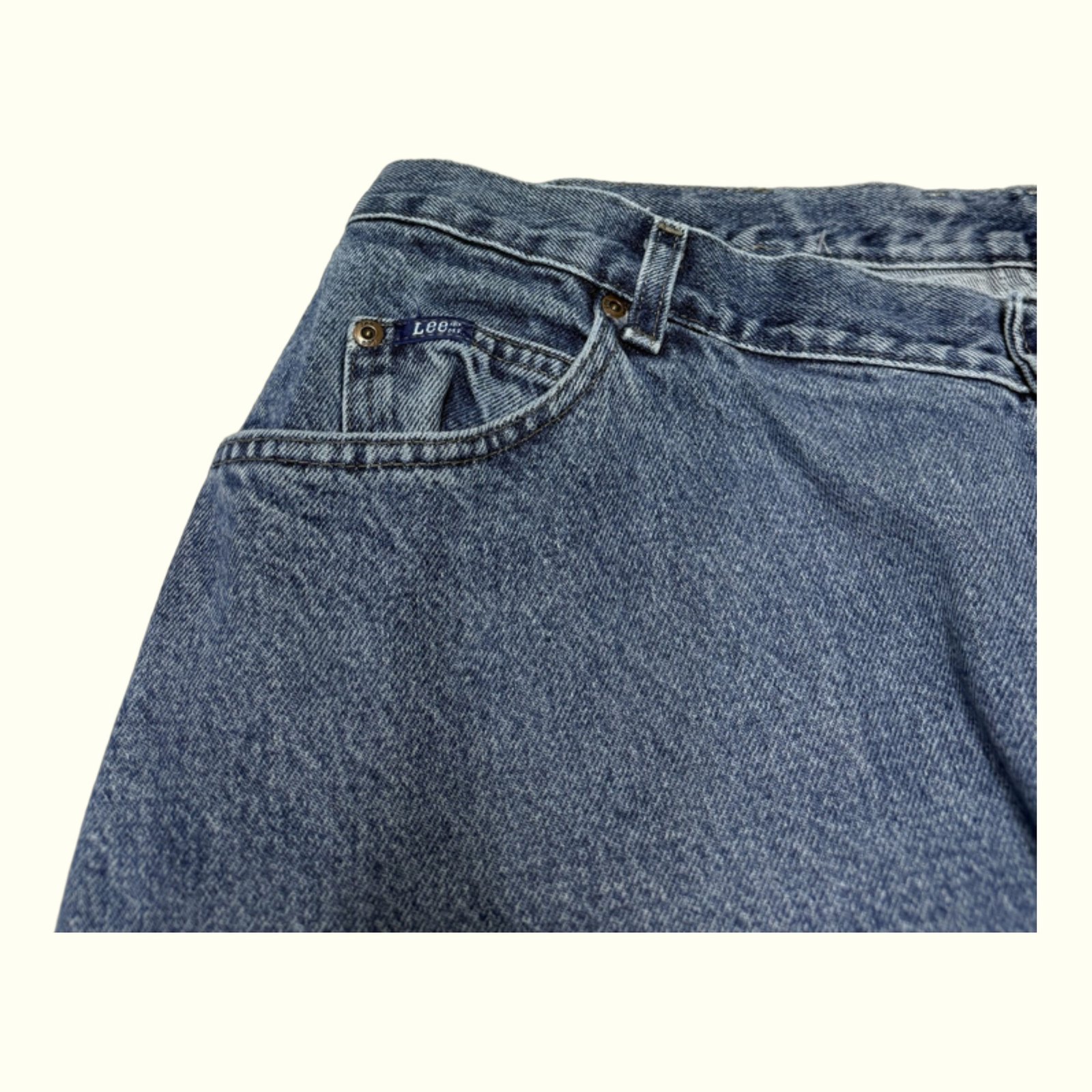 Lee Jean Relaxed Femme 1990s Vintage – W36