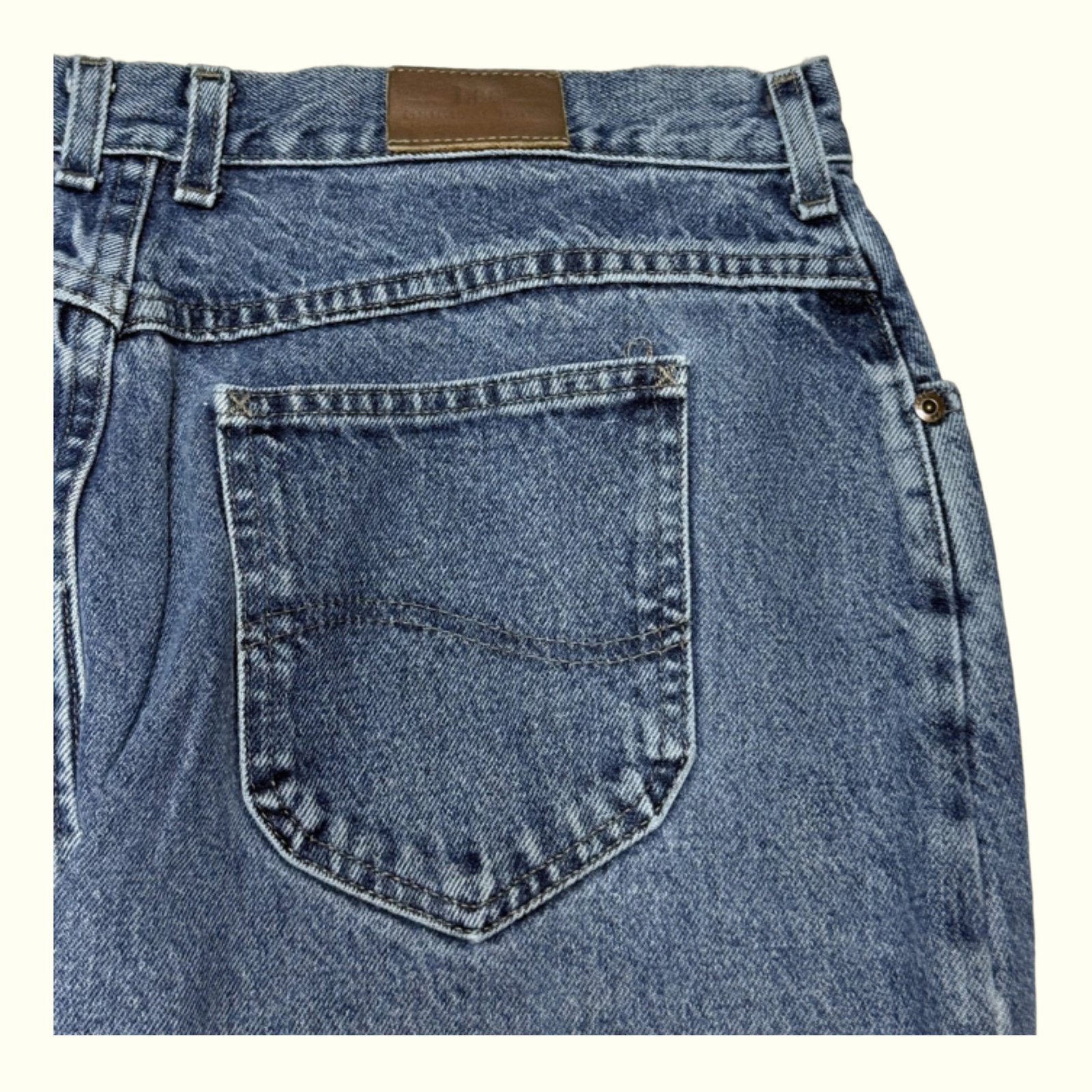 Lee Jean Relaxed Femme 1990s Vintage – W36