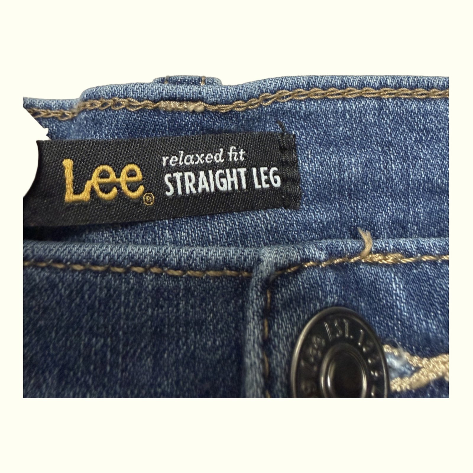 Lee Jean Relaxed Femme Normcore – W38
